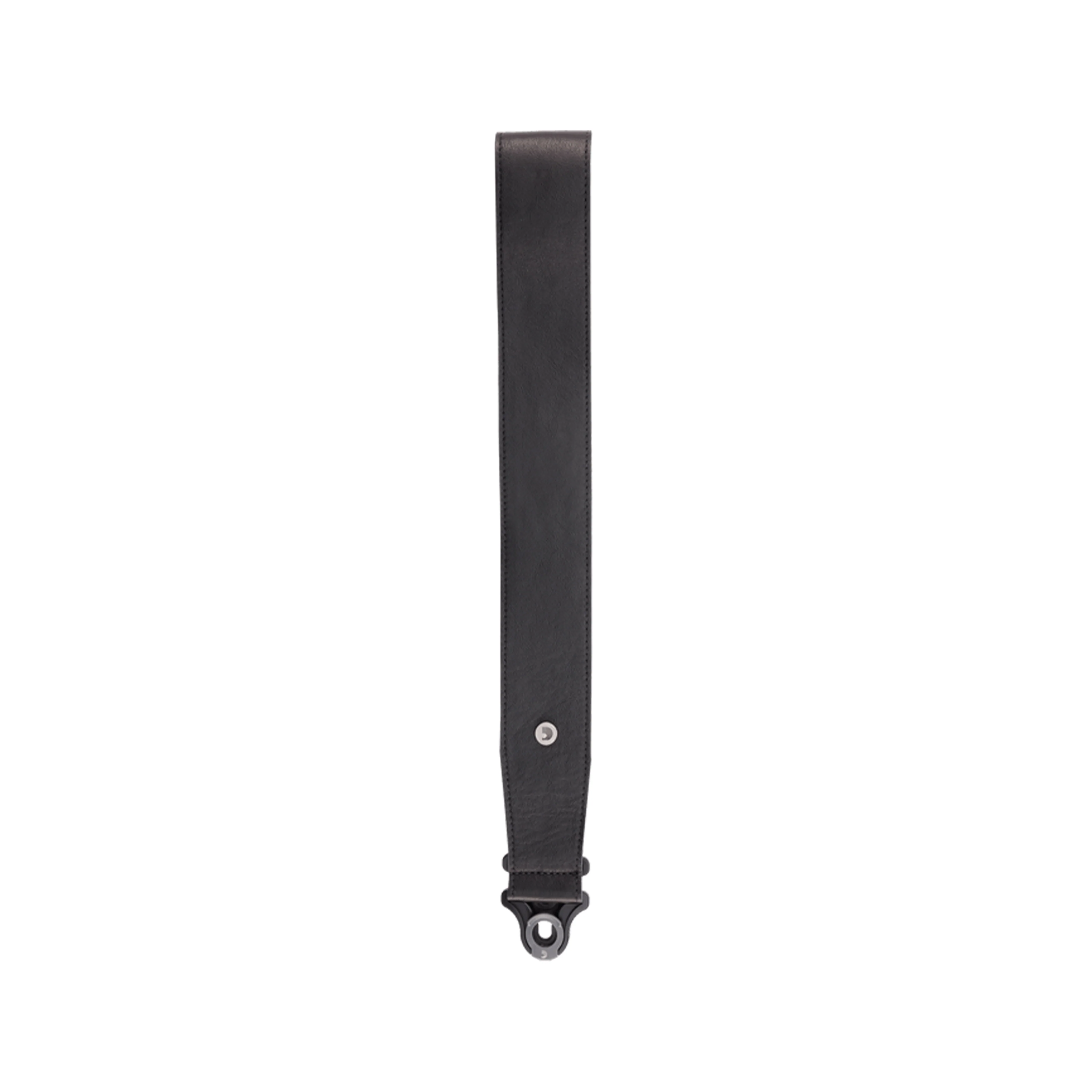 D'Addario 25BAL00 2.5-Inch Comfort Leather Auto-Lock Guitar Strap, Black - Image 2