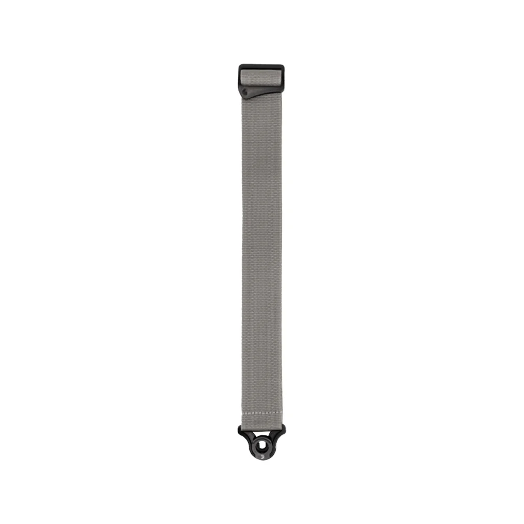 D'Addario 50mm Auto Lock Locking Polypro Guitar Strap, Silver - Image 2
