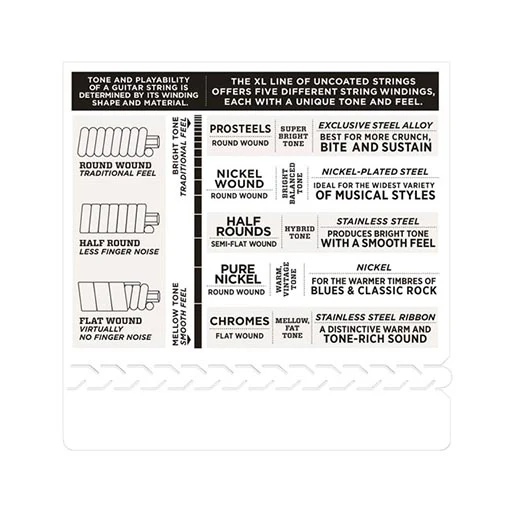D'Addario EXL140 Nickel Wound Electric Guitar Strings, Light Top/Heavy Bottom, 10-52 - Image 4