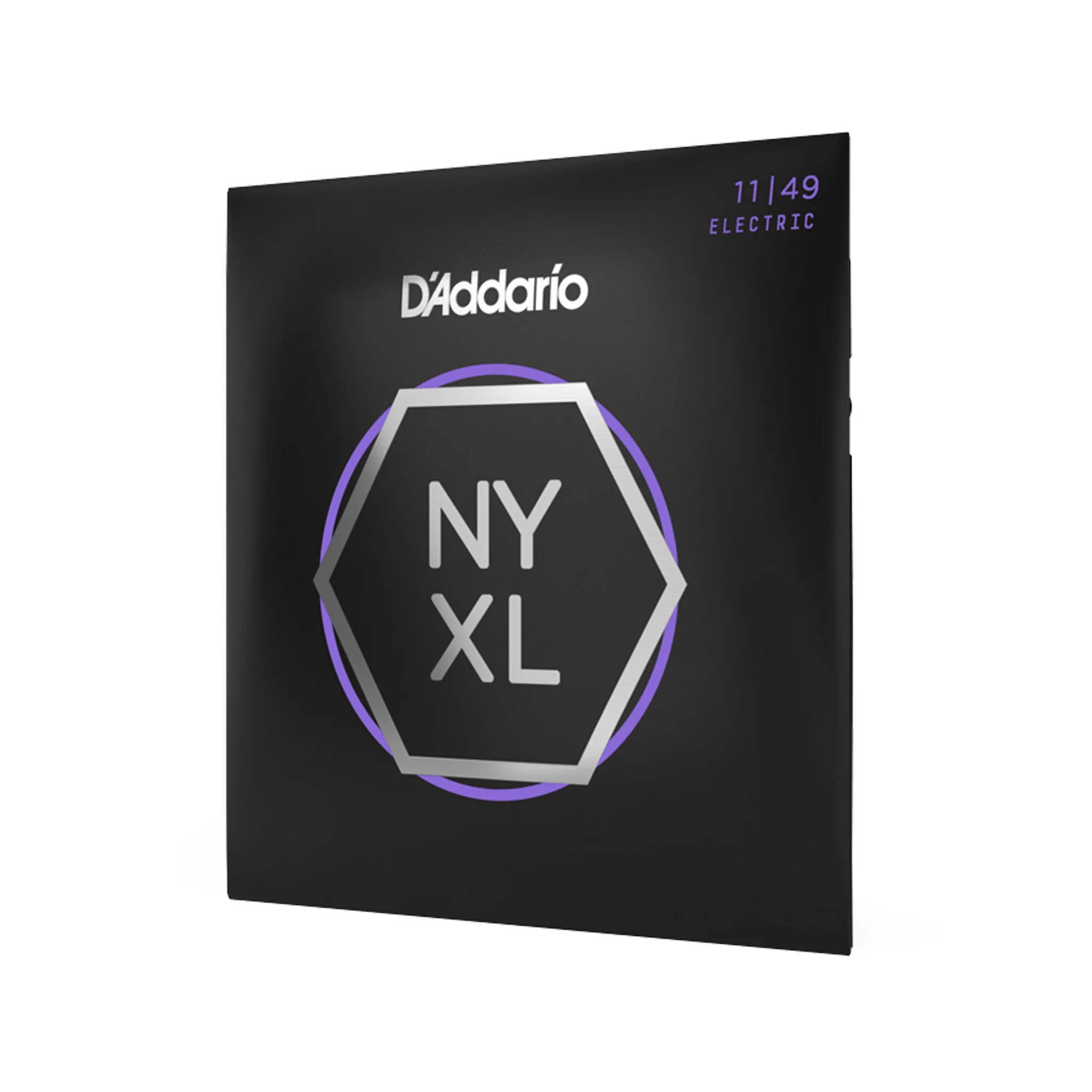 D'Addario NYXL1149 NYXL Nickel Wound Electric Guitar Strings, Medium, 11-49 - Image 2