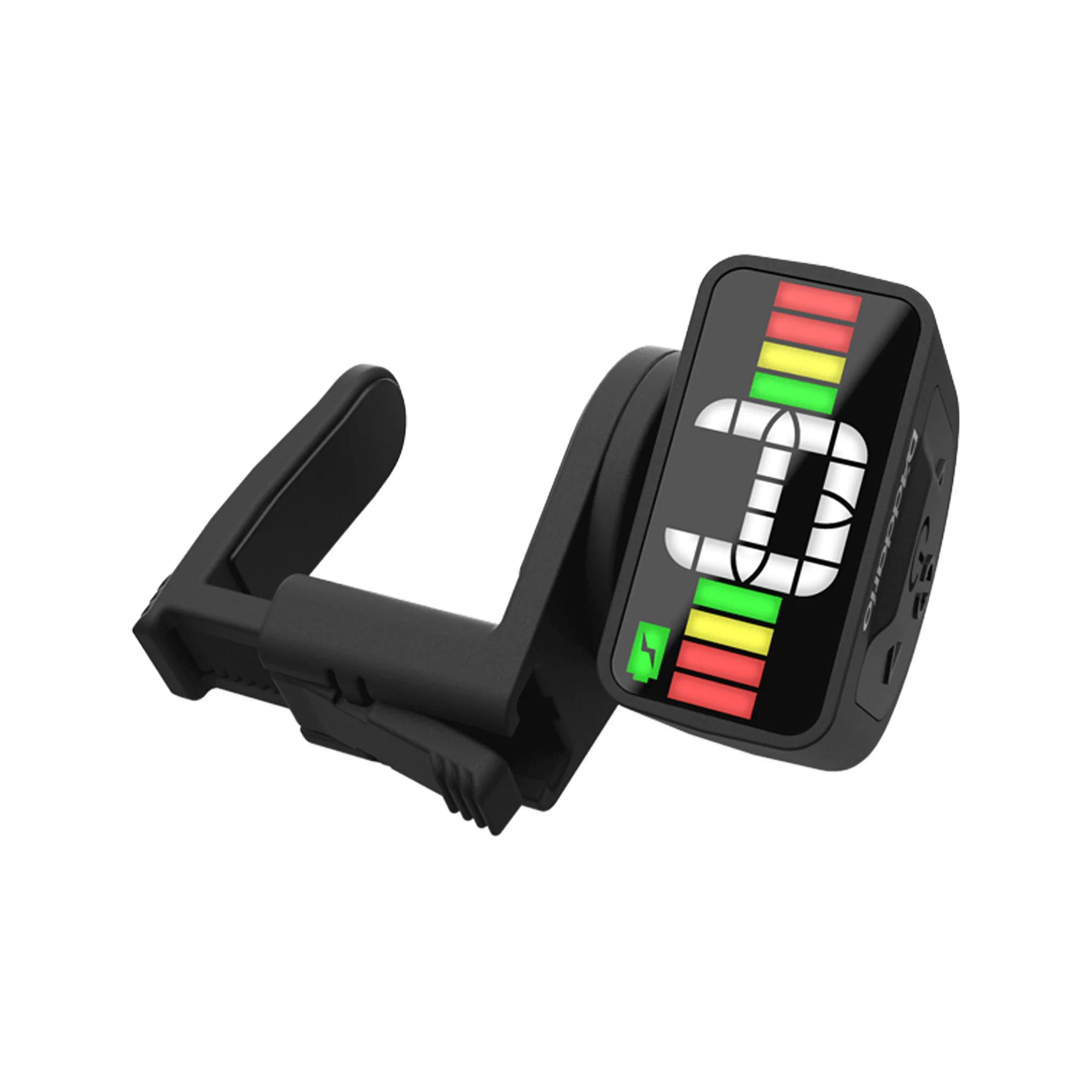 D'Addario PW-CT-12RC Micro Rechargeable Headstock Guitar Tuner - Image 3