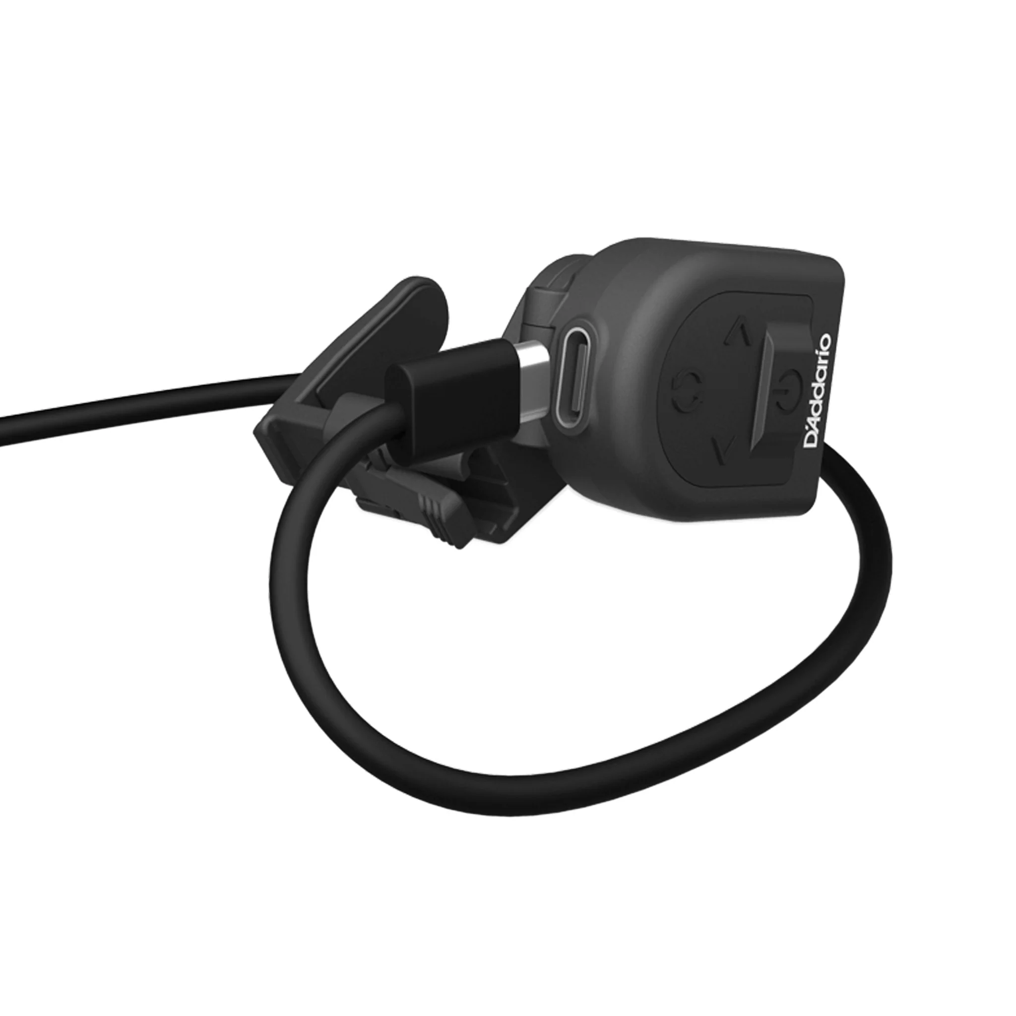 D'Addario PW-CT-12RC Micro Rechargeable Headstock Guitar Tuner - Image 5