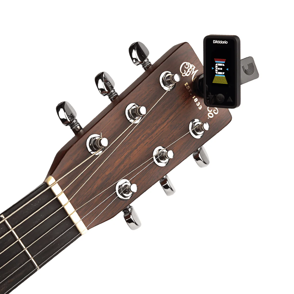 D'Addario PW-CT-17BK Eclipse Headstock Tuner, Black - Image 5