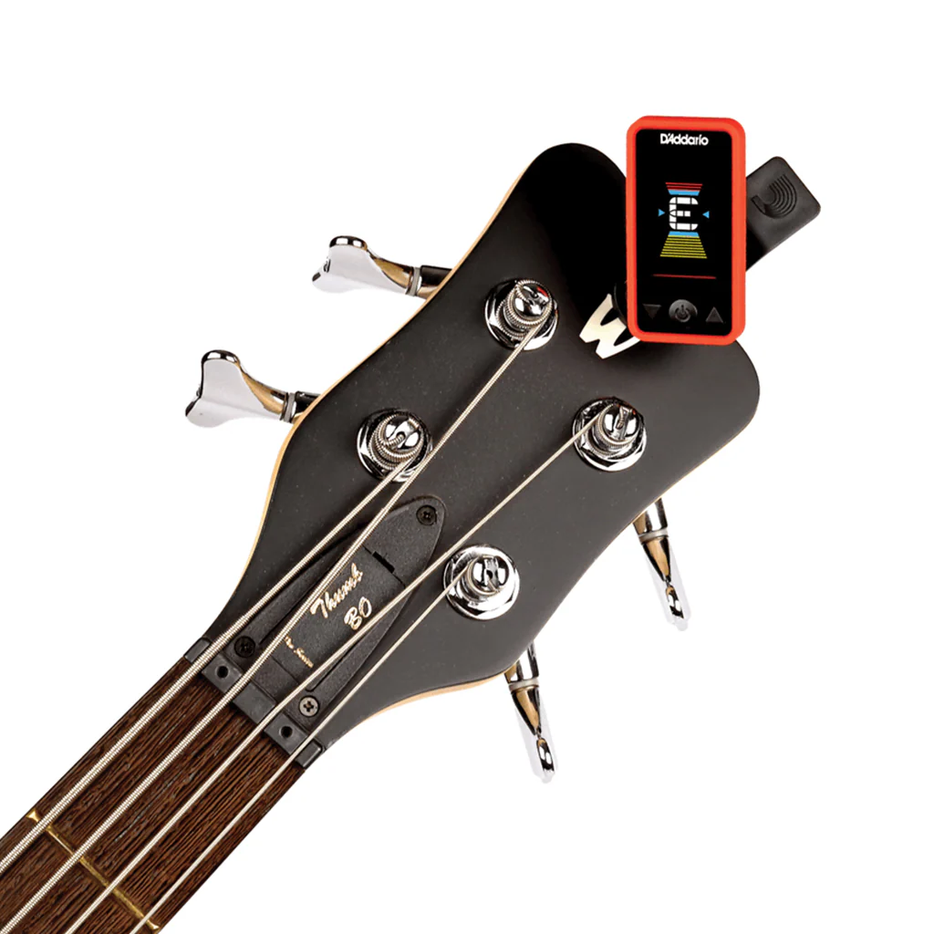 D'Addario PW-CT-17RD Eclipse Headstock Tuner, Red - Image 4