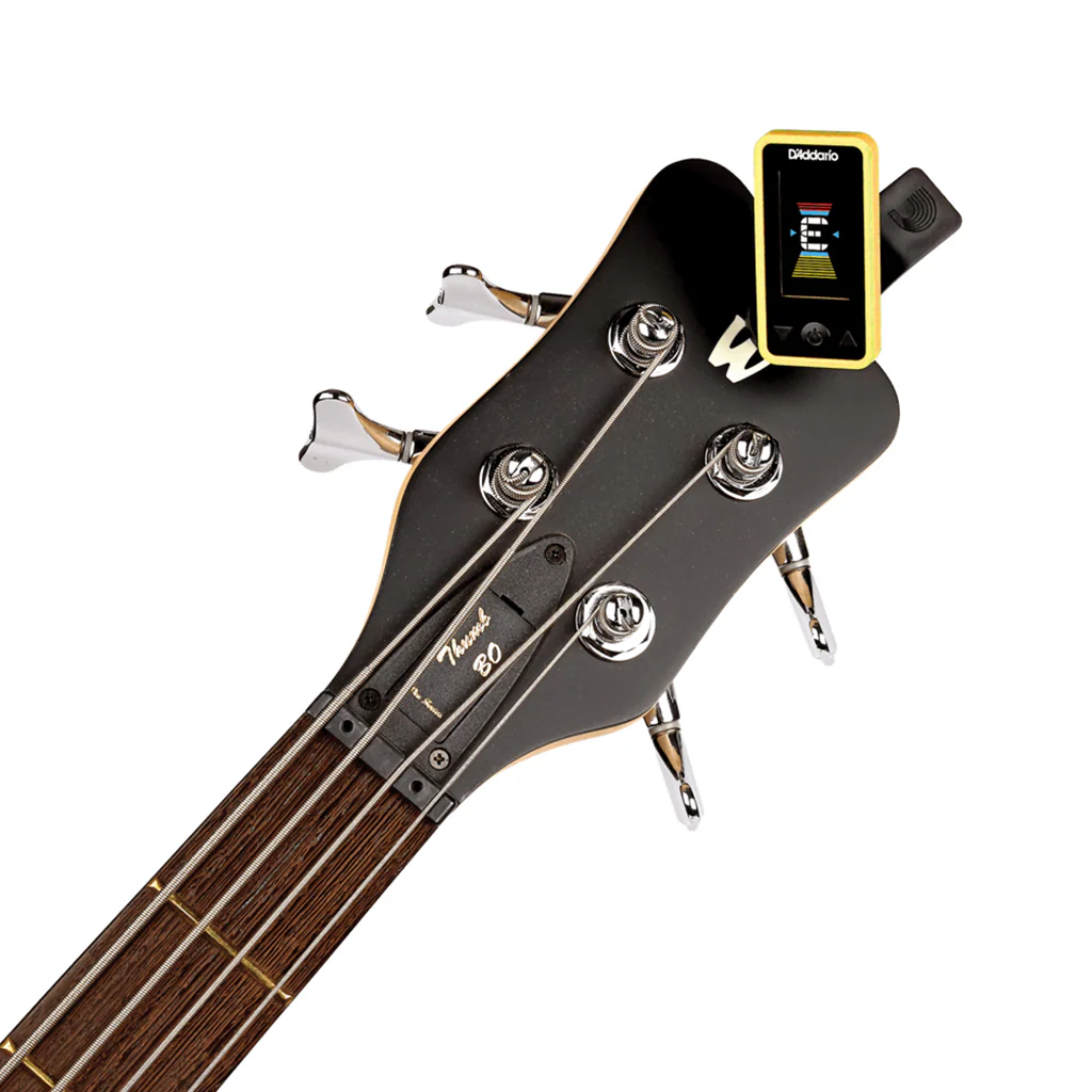 D'Addario PW-CT-17YL Eclipse Headstock Tuner, Yellow - Image 3