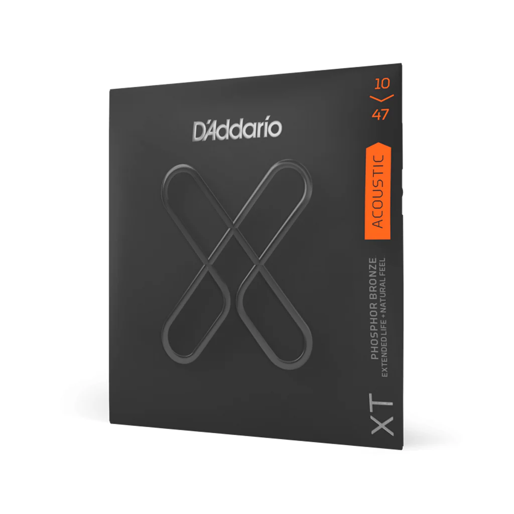 D'Addario XTAPB1047 XT Phosphor Bronze Acoustic Guitar Strings, Extra Light, 10-47 - Image 2