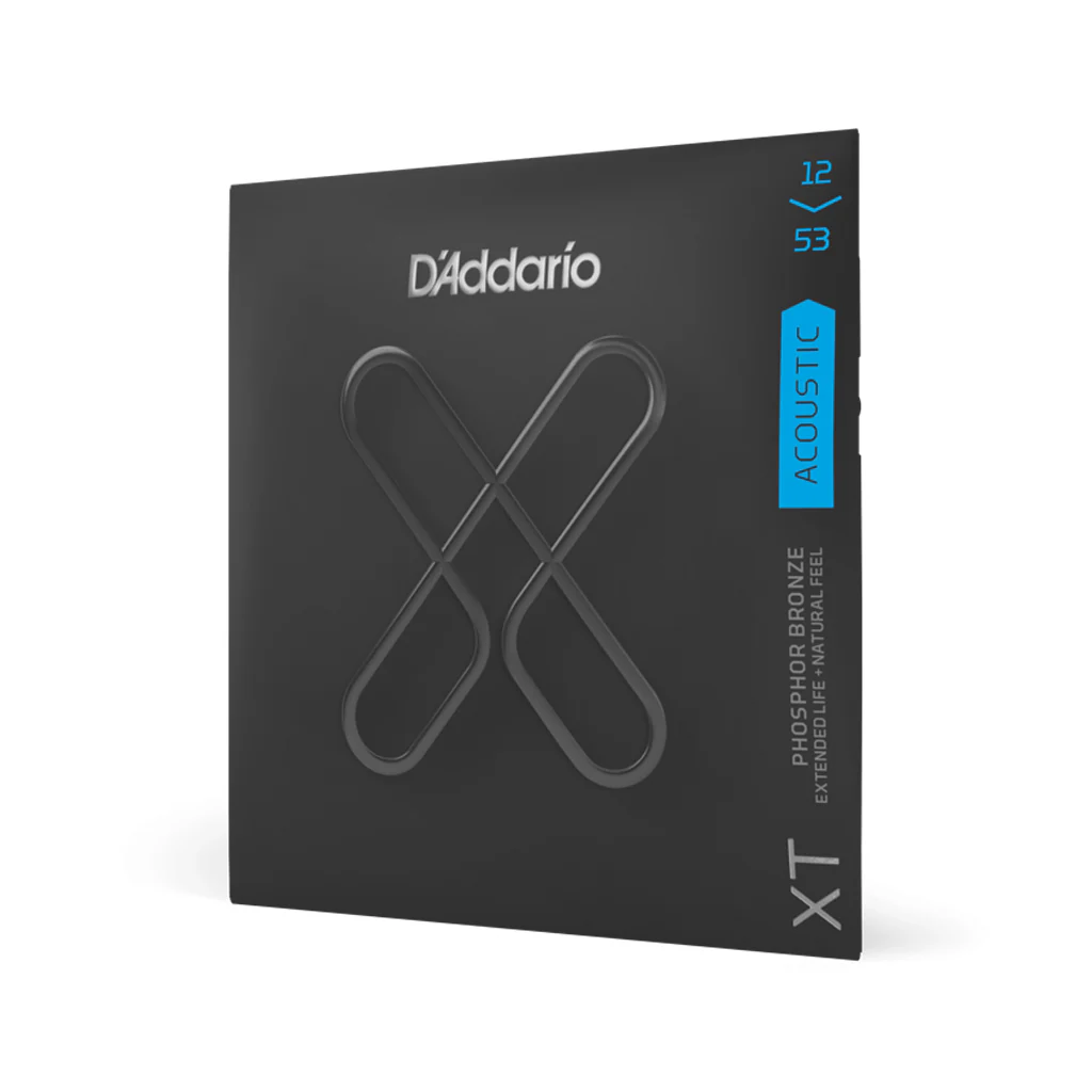 D'Addario XTAPB1253 XT Phosphor Bronze Acoustic Guitar Strings, Light, 12-53 - Image 2