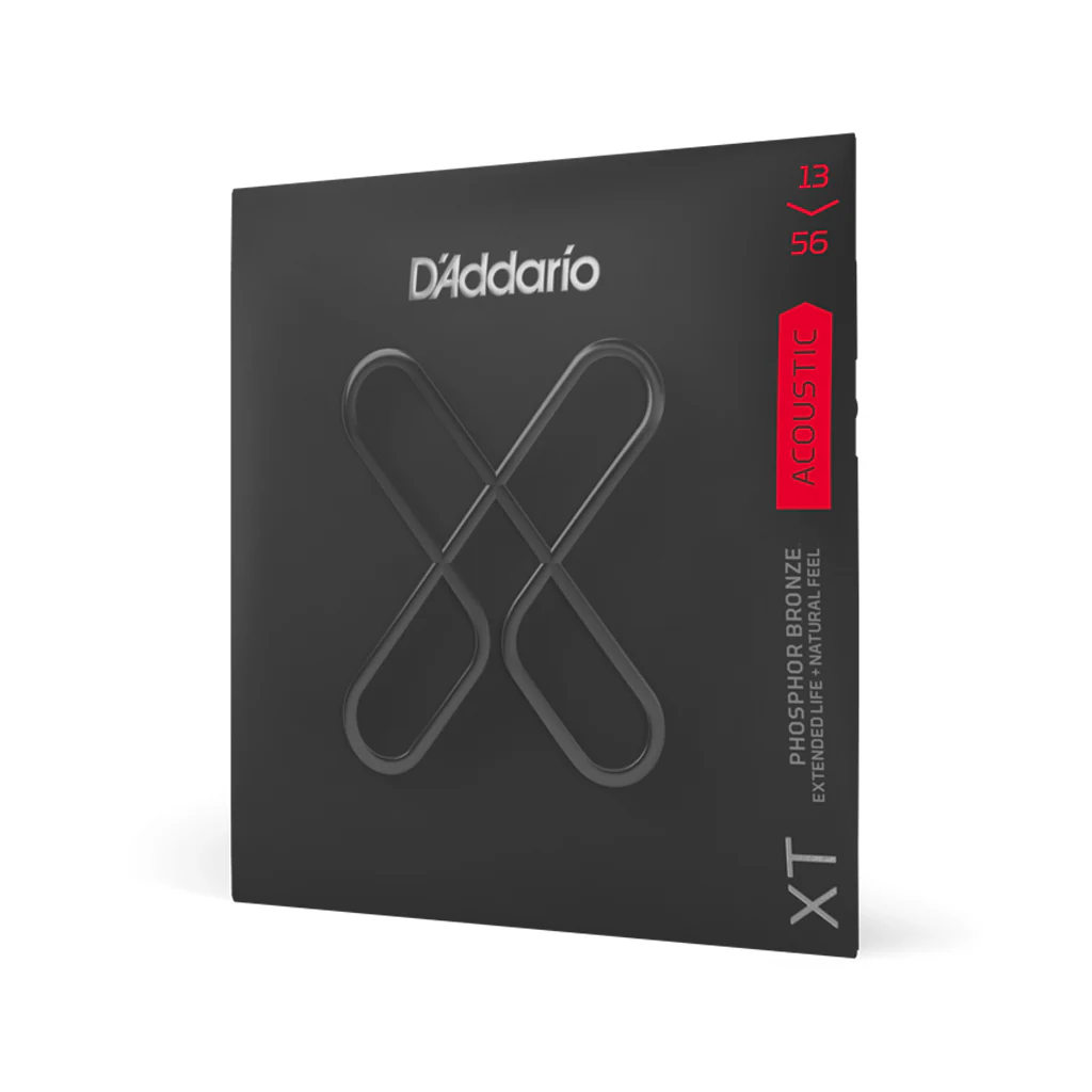 D'Addario XTAPB1356 XT Phosphor Bronze Acoustic Guitar Strings, Medium, 13-56 - Image 2