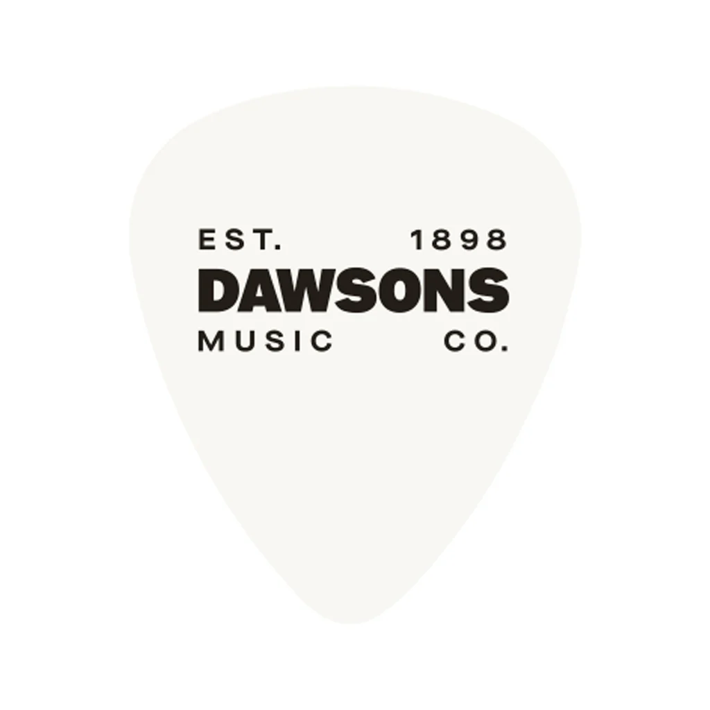 Dawsons Delrin 1.14mm Pick, White