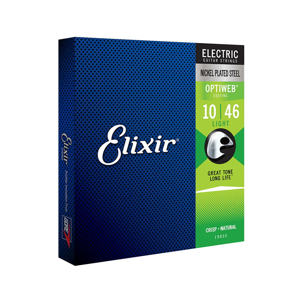 Elixir 19052 Optiweb Electric Guitar Strings, Light, 10-46 - Image 3