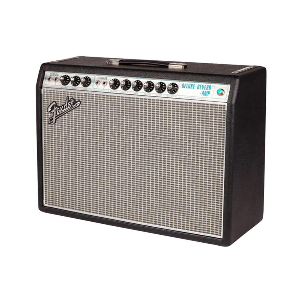 Fender 68 Custom Deluxe Reverb Tube Guitar Combo Amplifier, 230V UK - Image 3