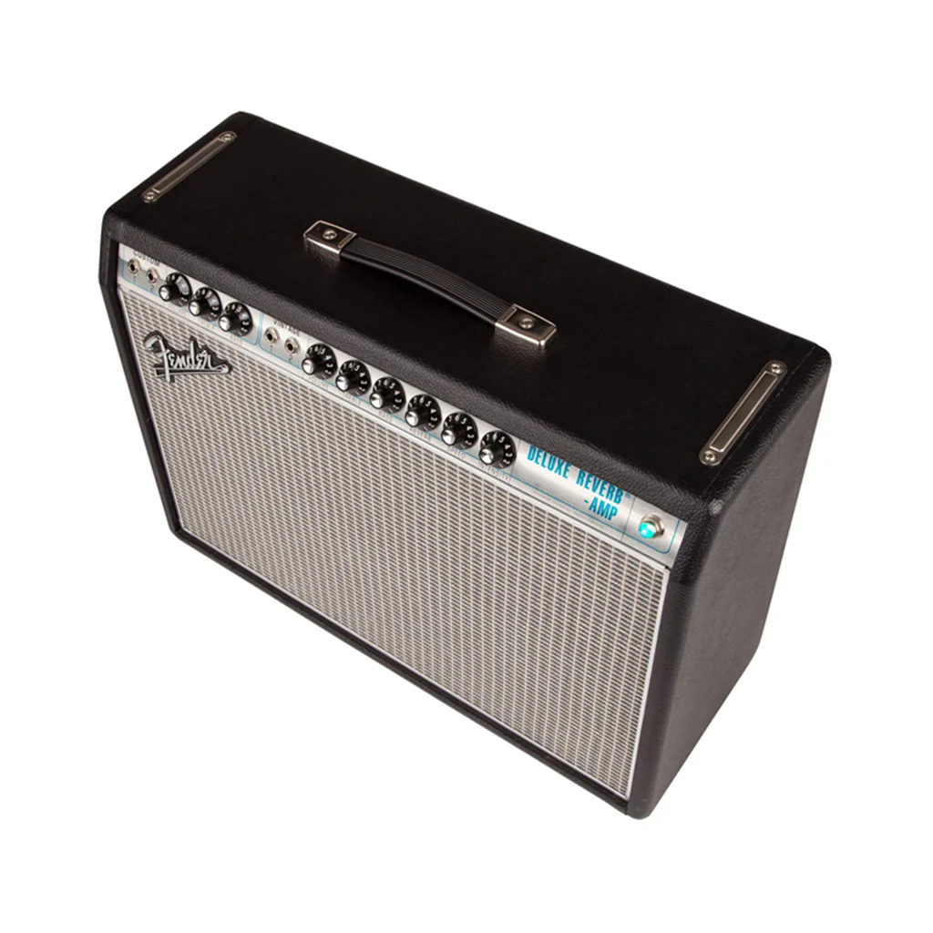 Fender 68 Custom Deluxe Reverb Tube Guitar Combo Amplifier, 230V UK - Image 4