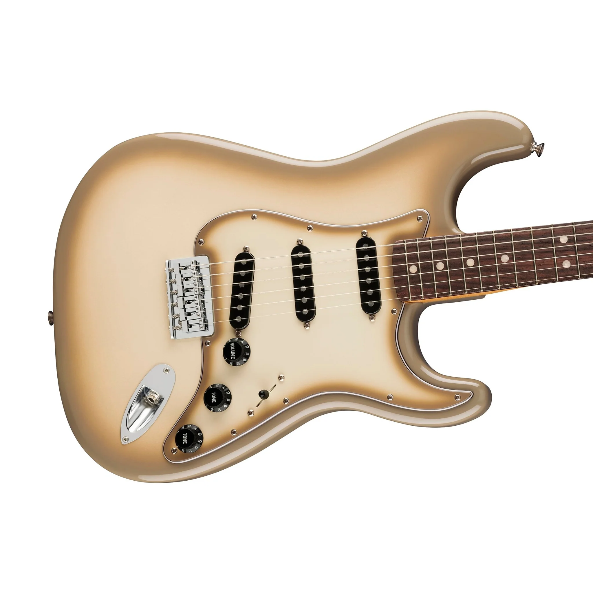 Fender 70th Anniversary Vintera II Antigua Stratocaster Electric Guitar, RW FB, Antigua - Image 5