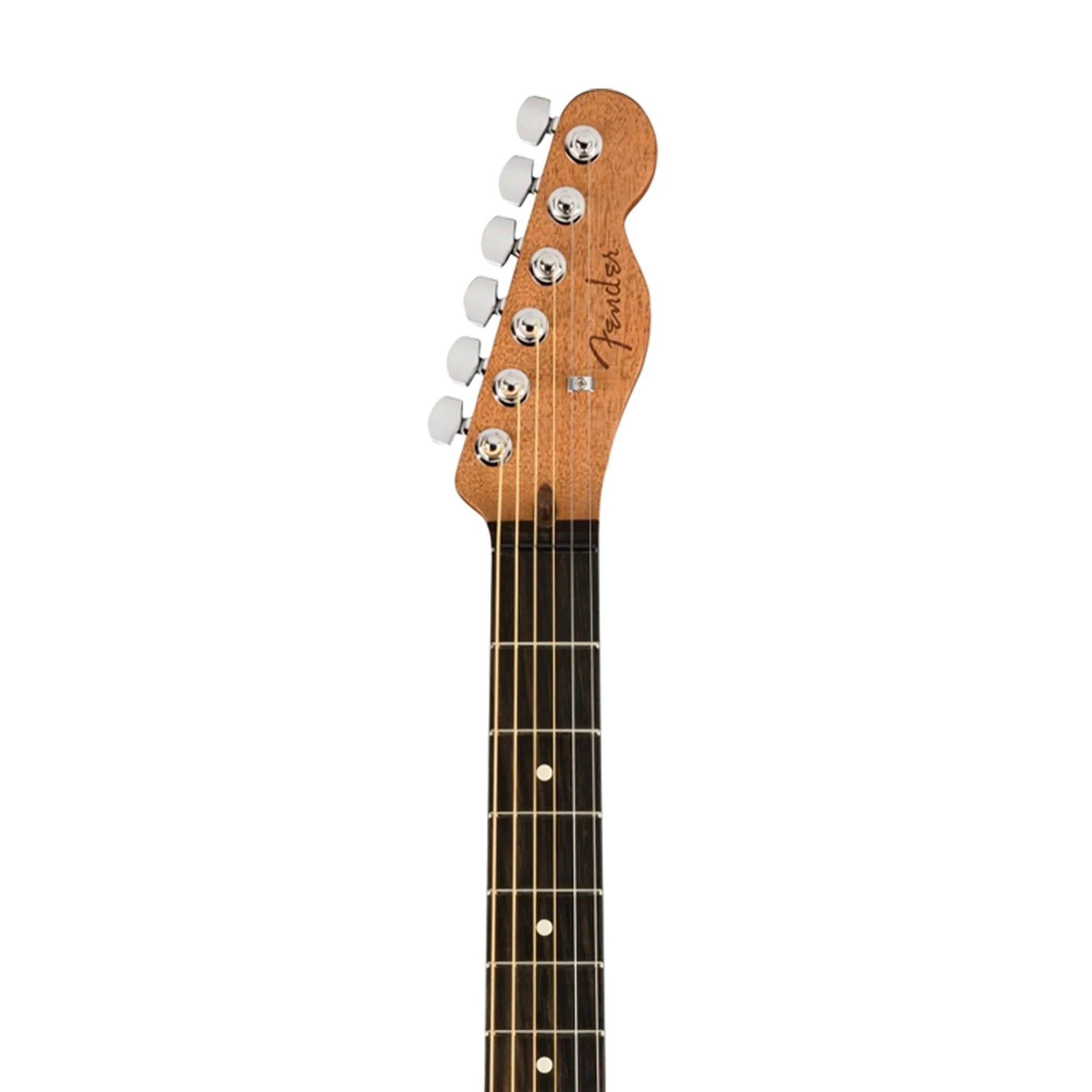 Fender American Acoustasonic Telecaster Acoustic Electric Guitar w/Bag, Ebony FB, Crimson Red - Image 6