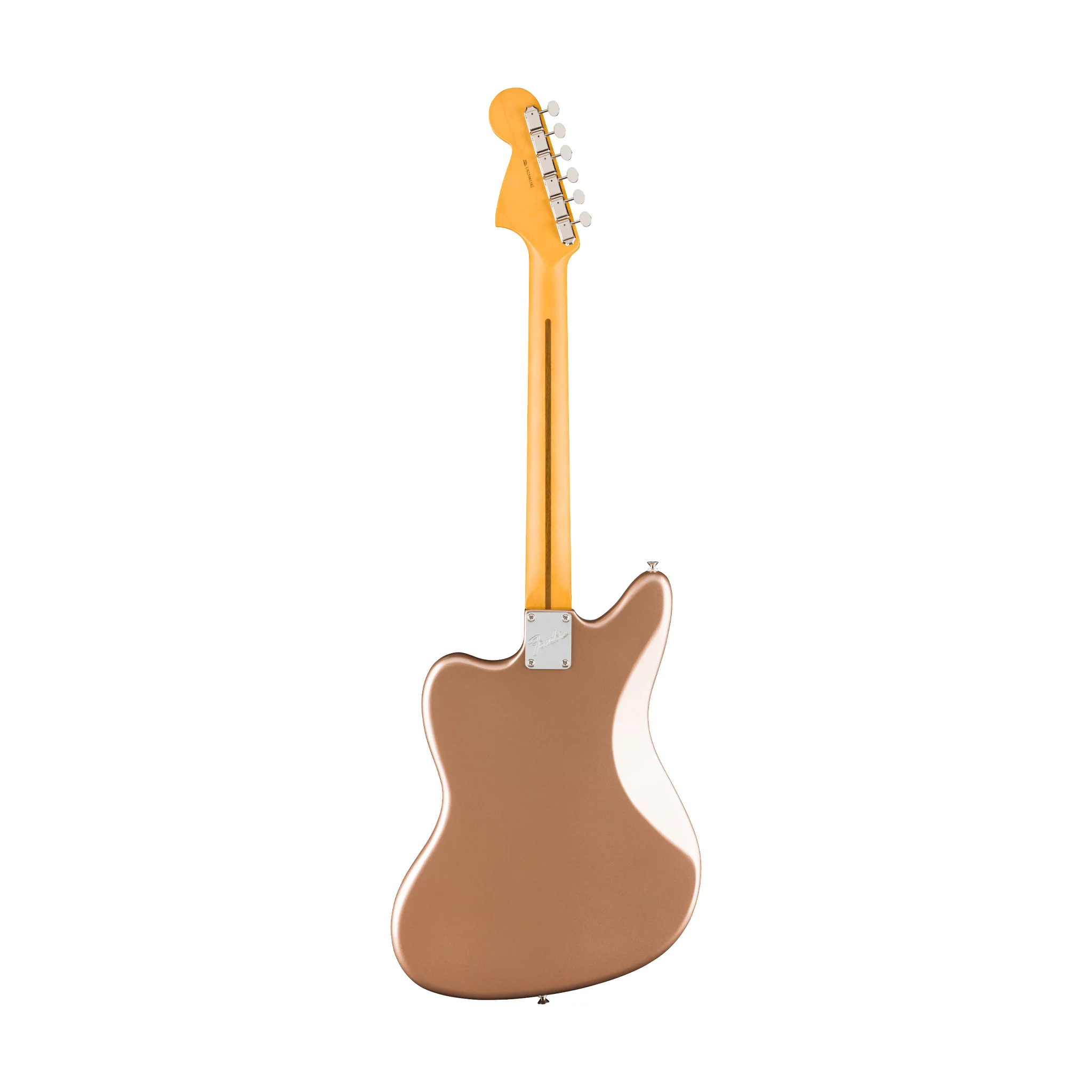 Fender American Professional Classic Jaguar Electric Guitar, RW FB, Faded Firemist Gold - Image 2