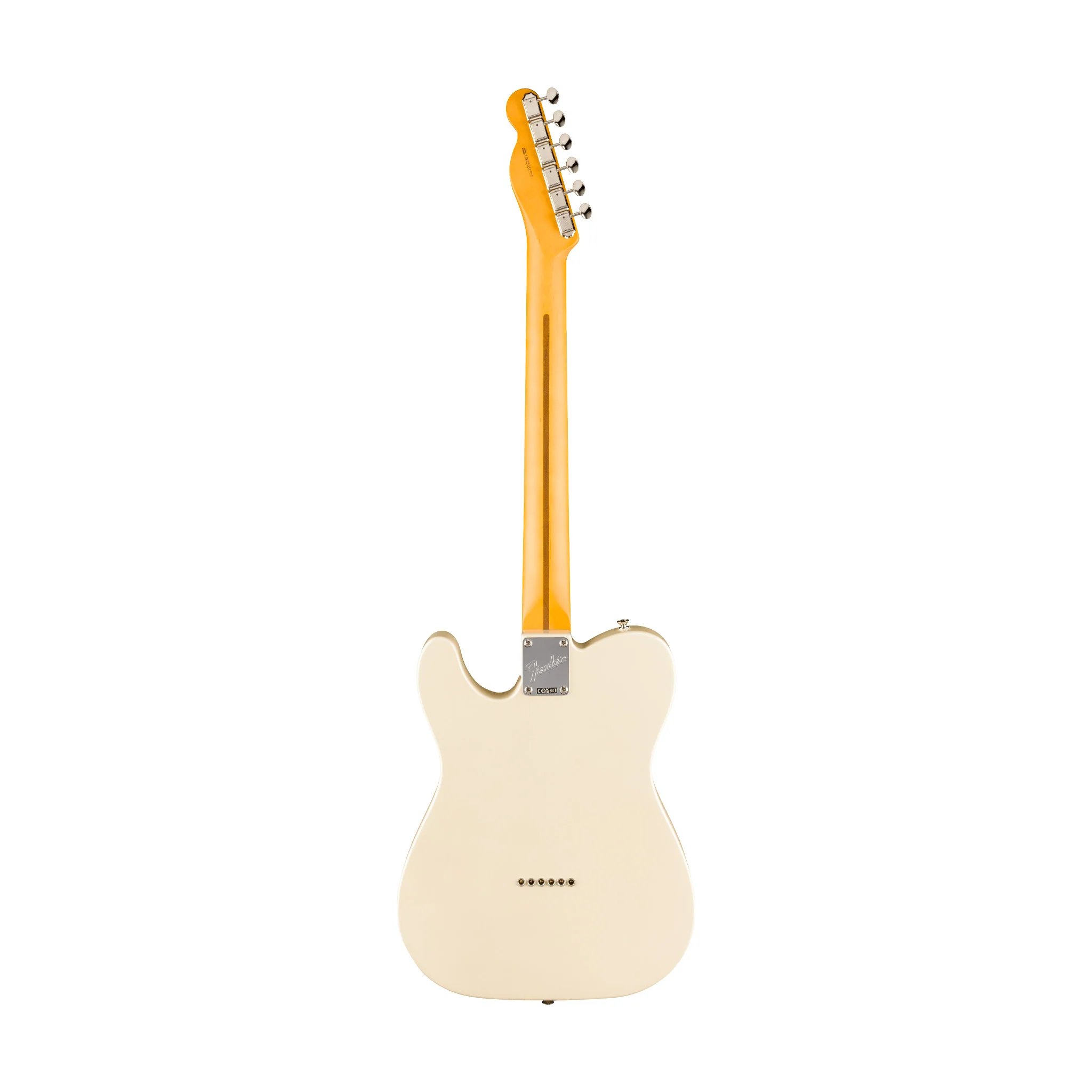Fender American Professional Classic Telecaster Electric Guitar, RW FB, Olympic Pearl - Image 2