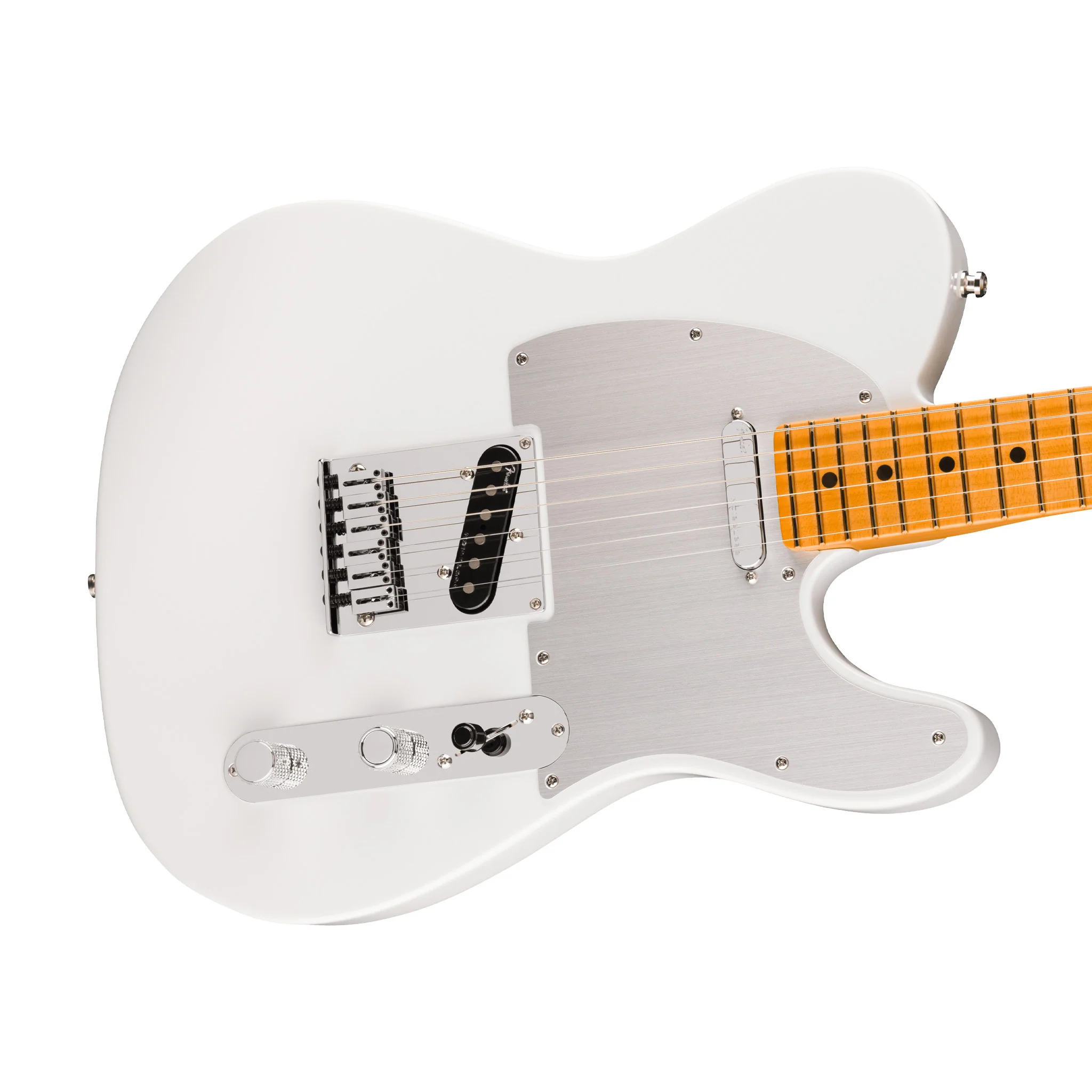 Fender American Ultra II Telecaster Electric Guitar, Maple FB, Avalanche - Image 5