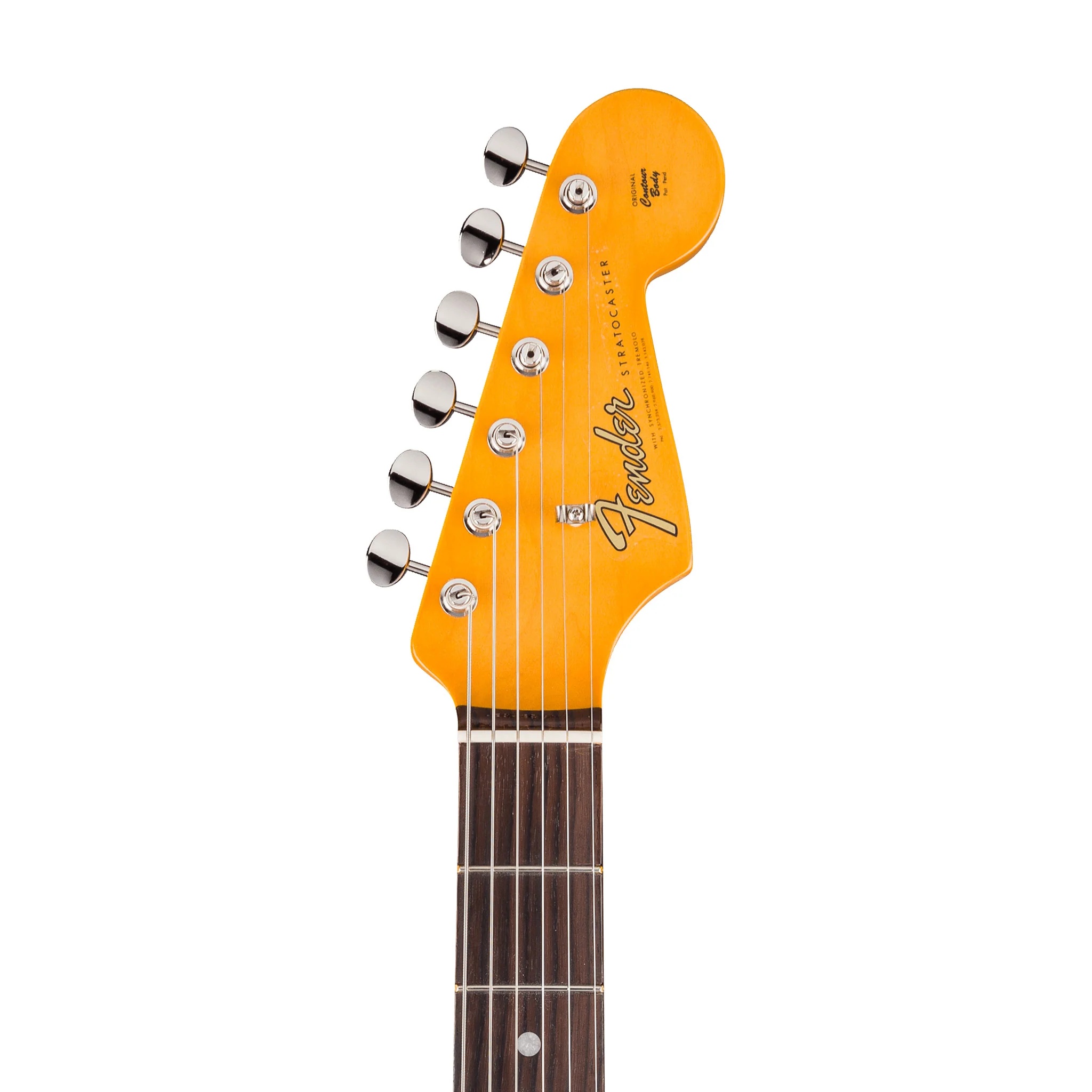 Fender American Vintage 65 Stratocaster Electric Guitar, Round-Lam RW FB, Sonic Blue - Image 5