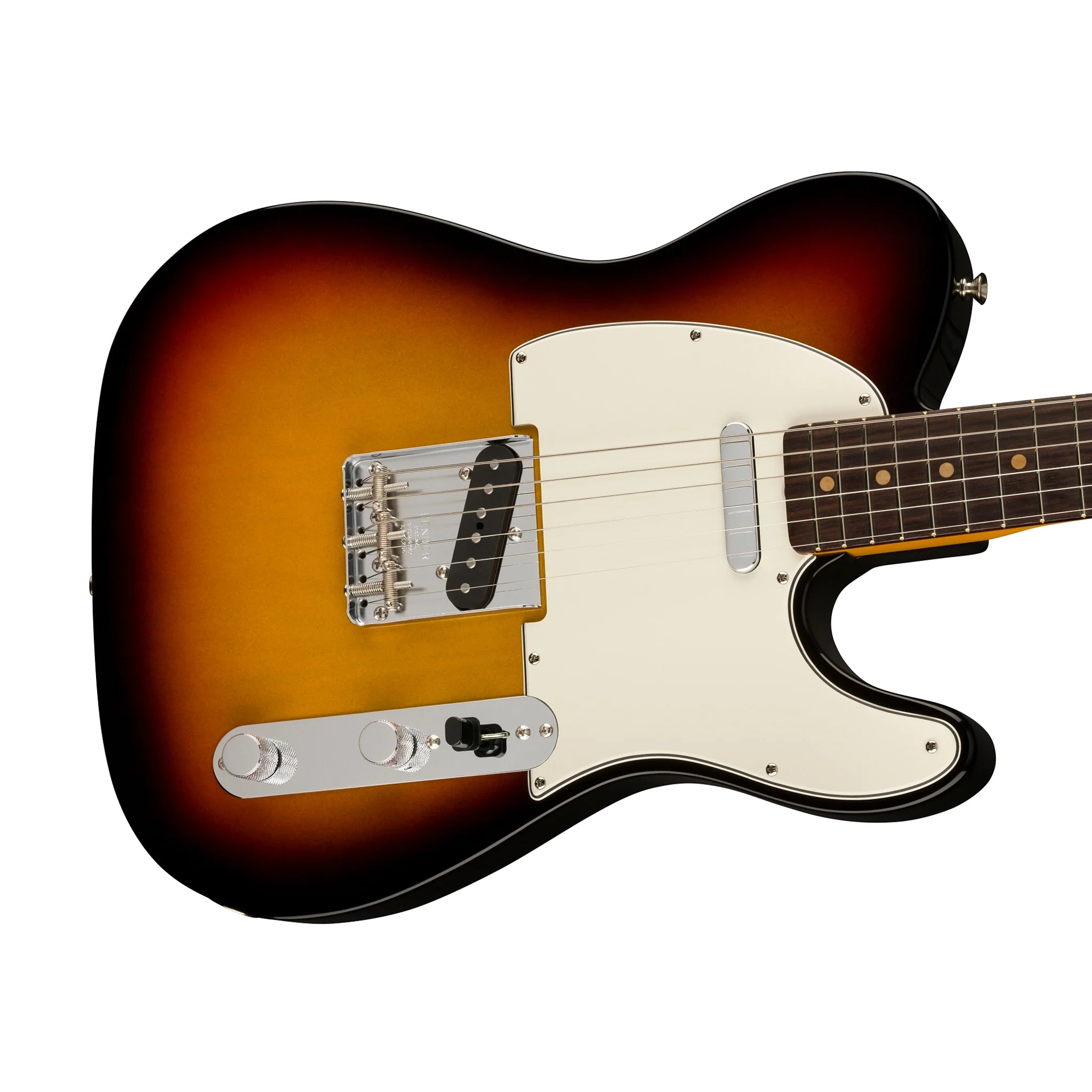 Fender American Vintage II 63 Telecaster Electric Guitar, RW FB, 3-Tone Sunburst - Image 5