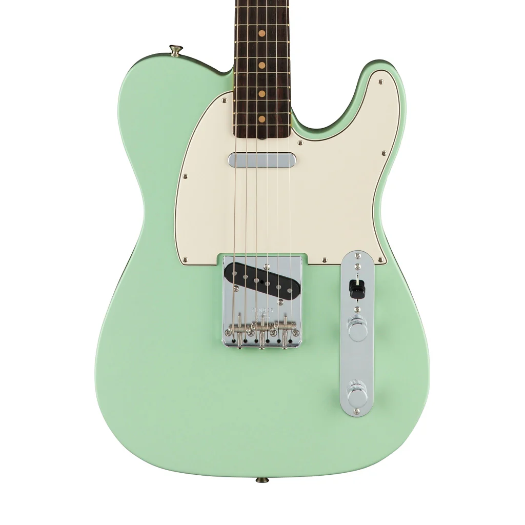 Fender American Vintage II 63 Telecaster Electric Guitar, RW FB, Surf Green - Image 3