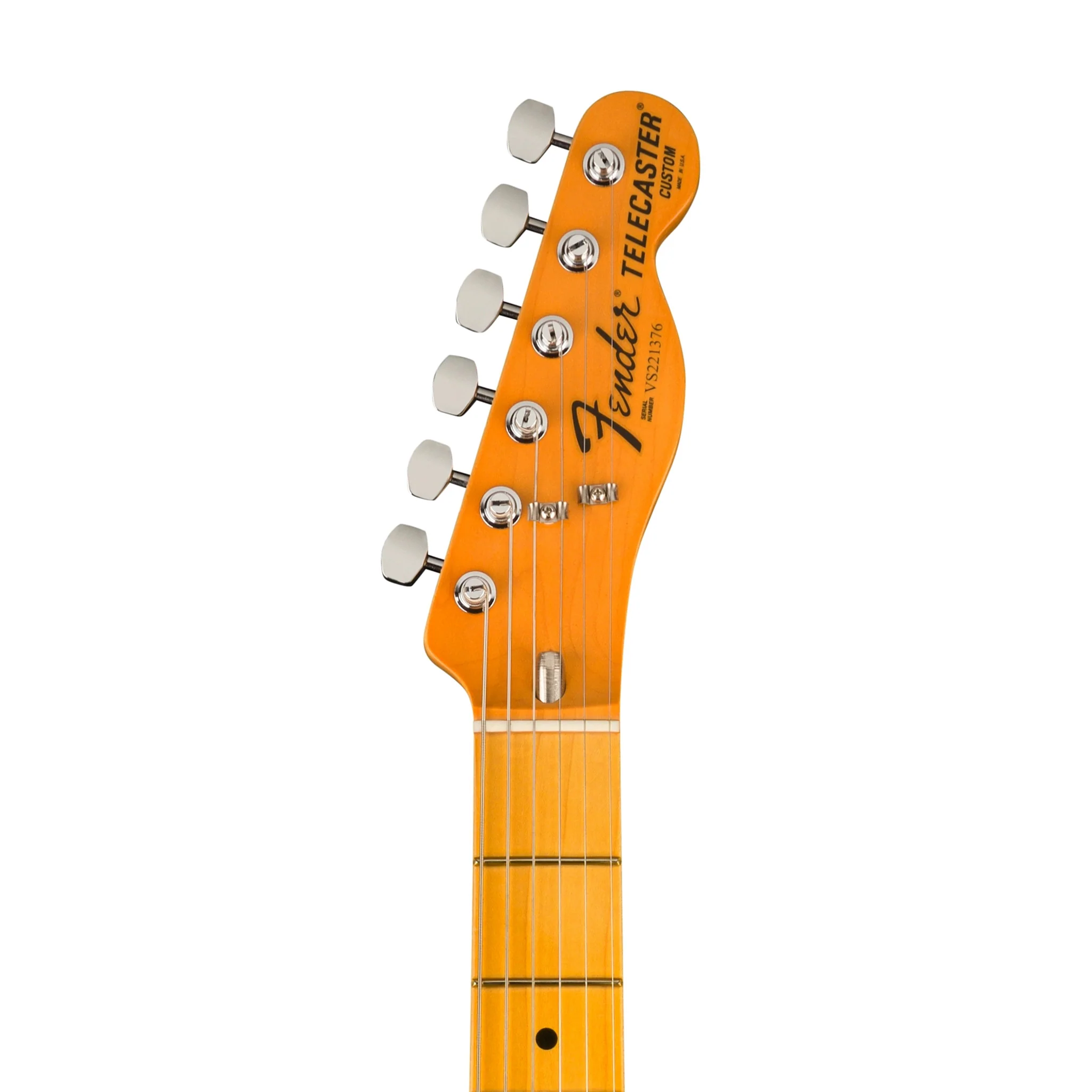 Fender American Vintage II 77 Telecaster Custom Electric Guitar, Maple FB, Black - Image 6