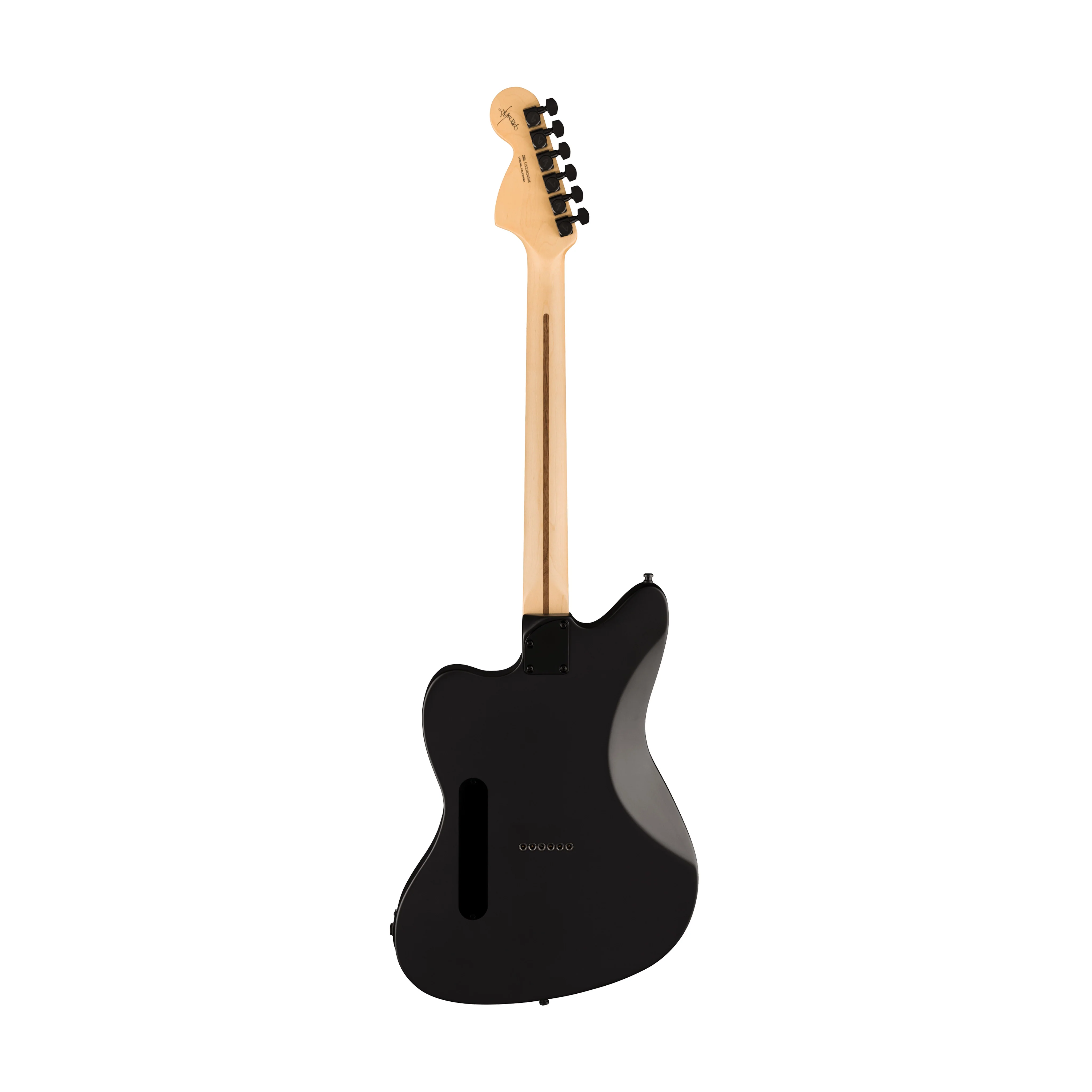 Fender Artist Jim Root Jazzmaster Guitar, Ebony Neck, Flat Black - Image 2