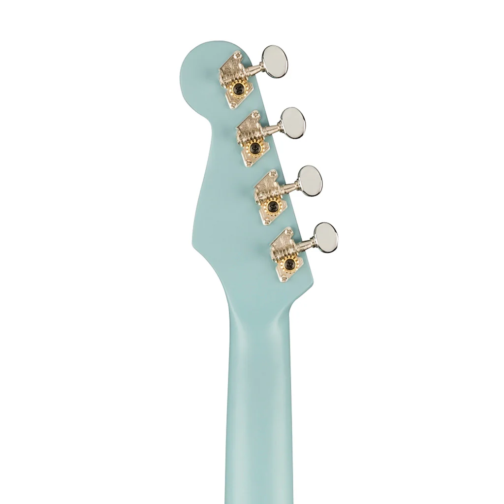 Fender Avalon Tenor Ukulele, Walnut FB, Daphne Blue - Image 8
