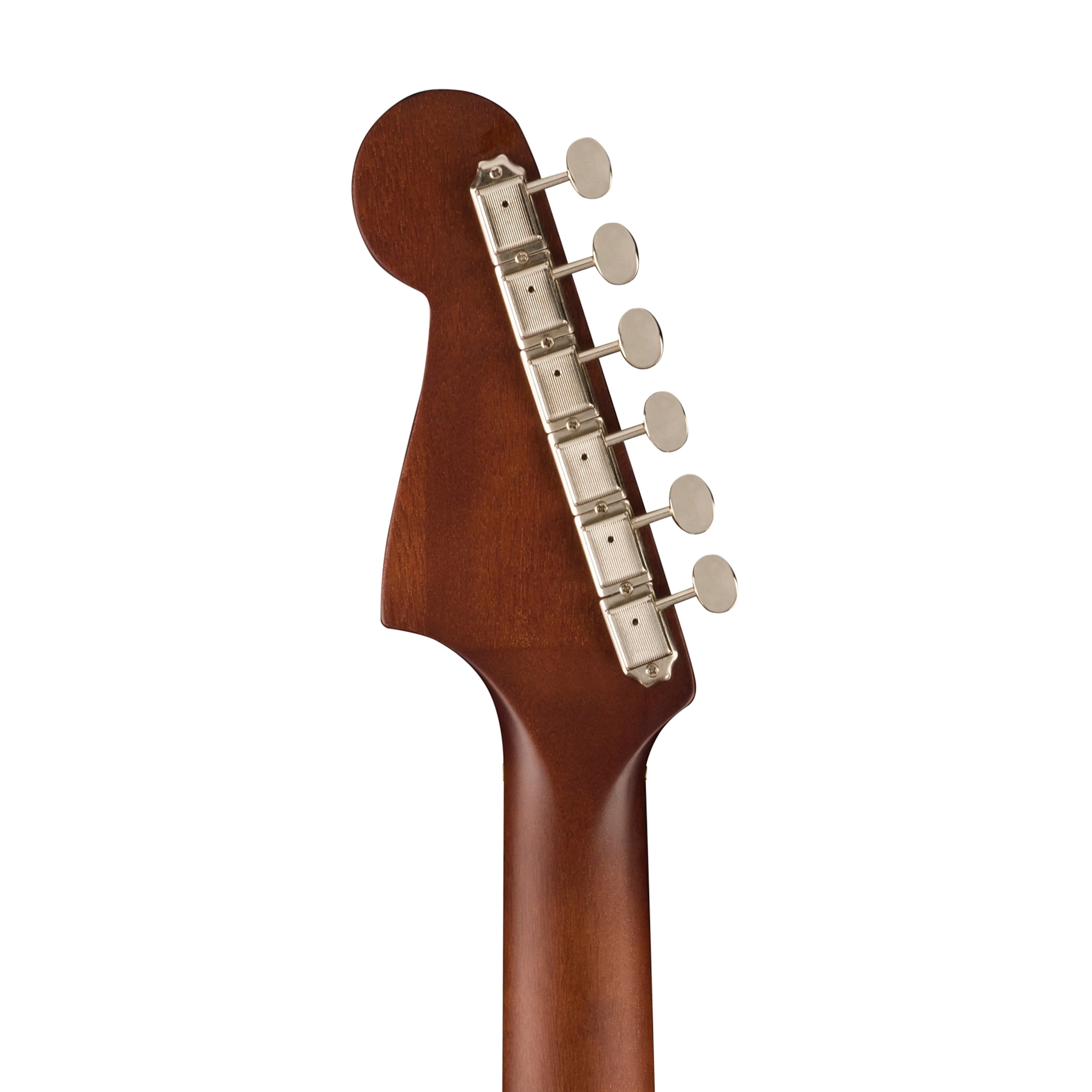 Fender California Newporter Player Medium-Sized Acoustic Guitar, Walnut FB, Surf Green - Image 8