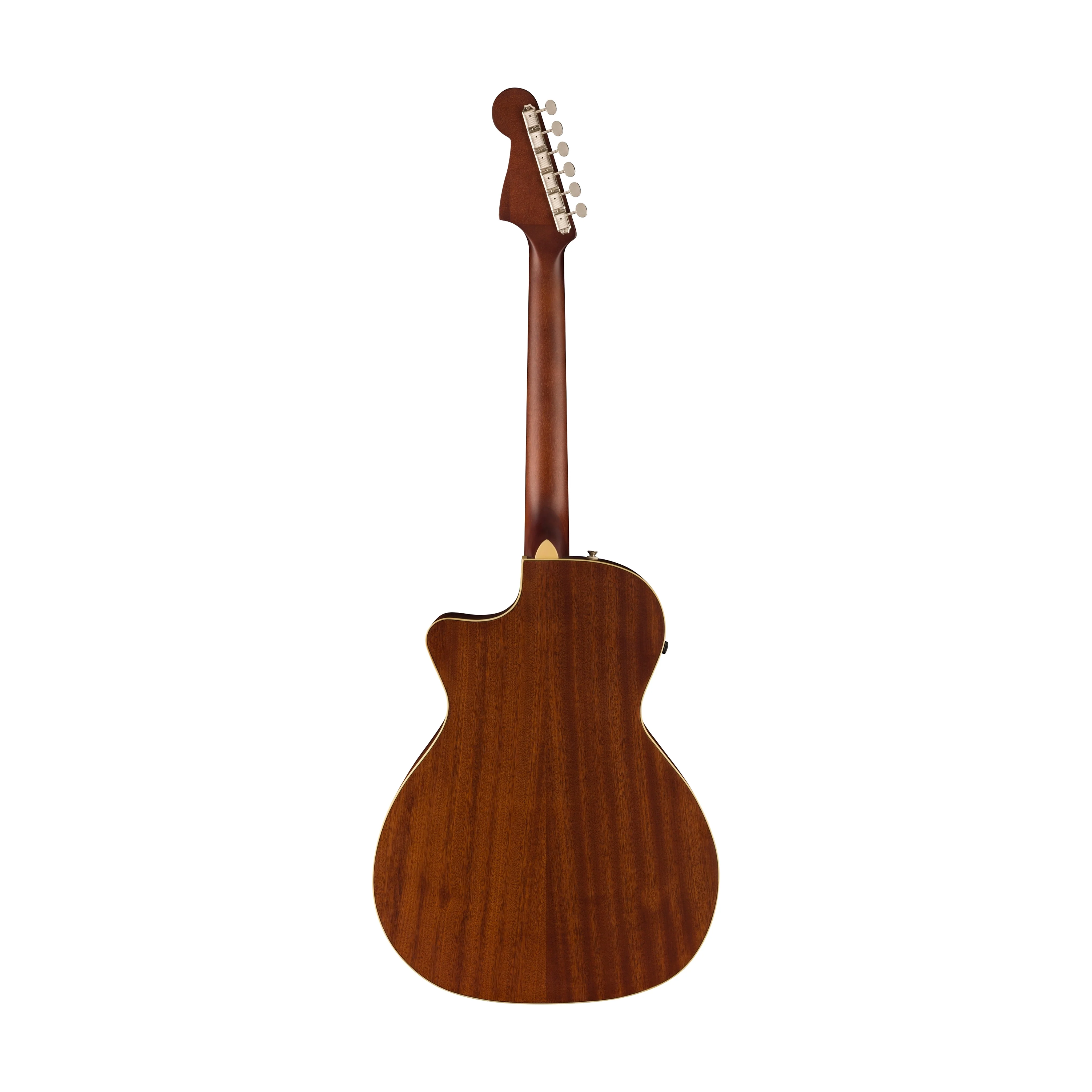 Fender California Newporter Player Medium-Sized Acoustic Guitar, Walnut FB, Tidepool - Image 2