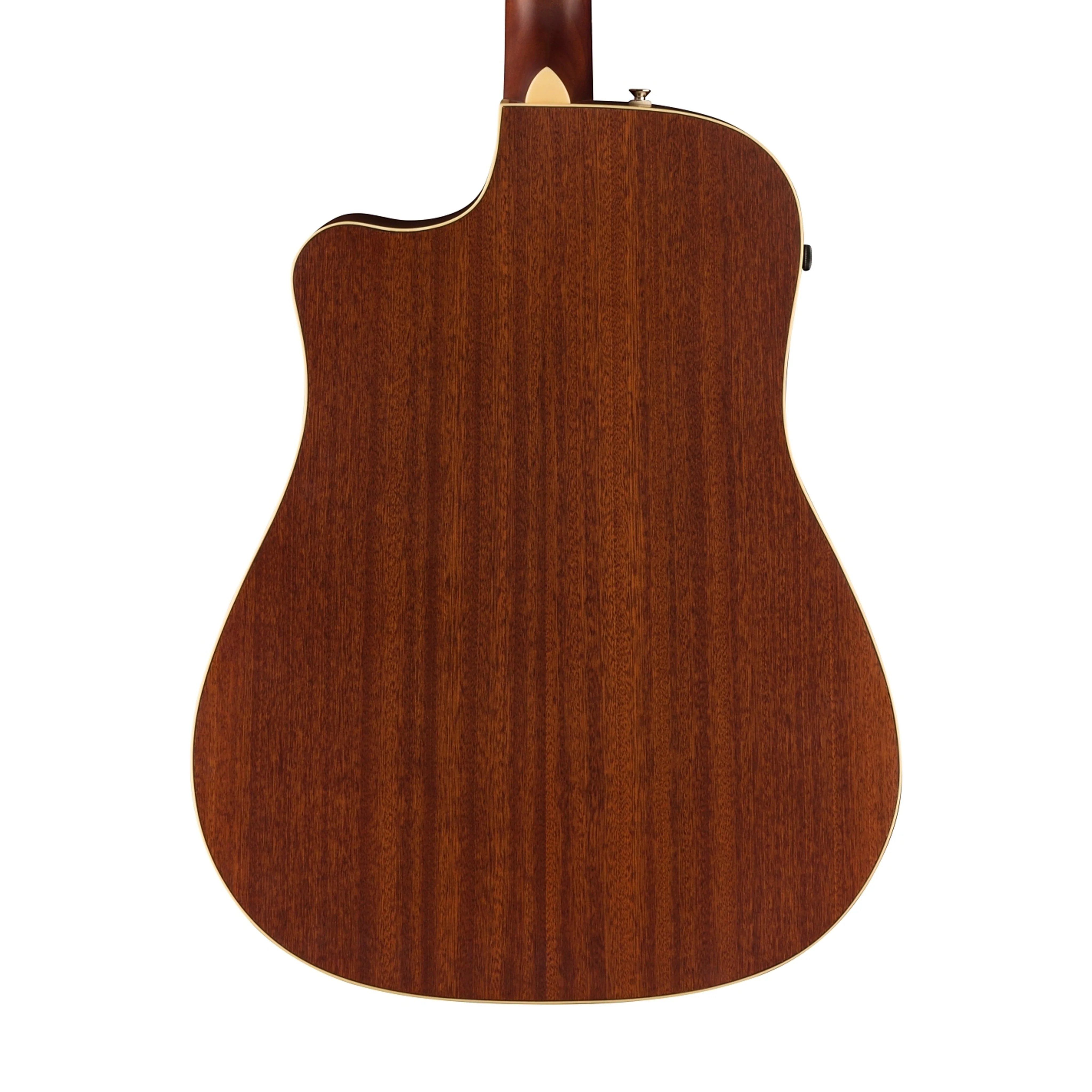 Fender California Redondo Player Acoustic Guitar, Walnut FB, Candy Apple Red - Image 5