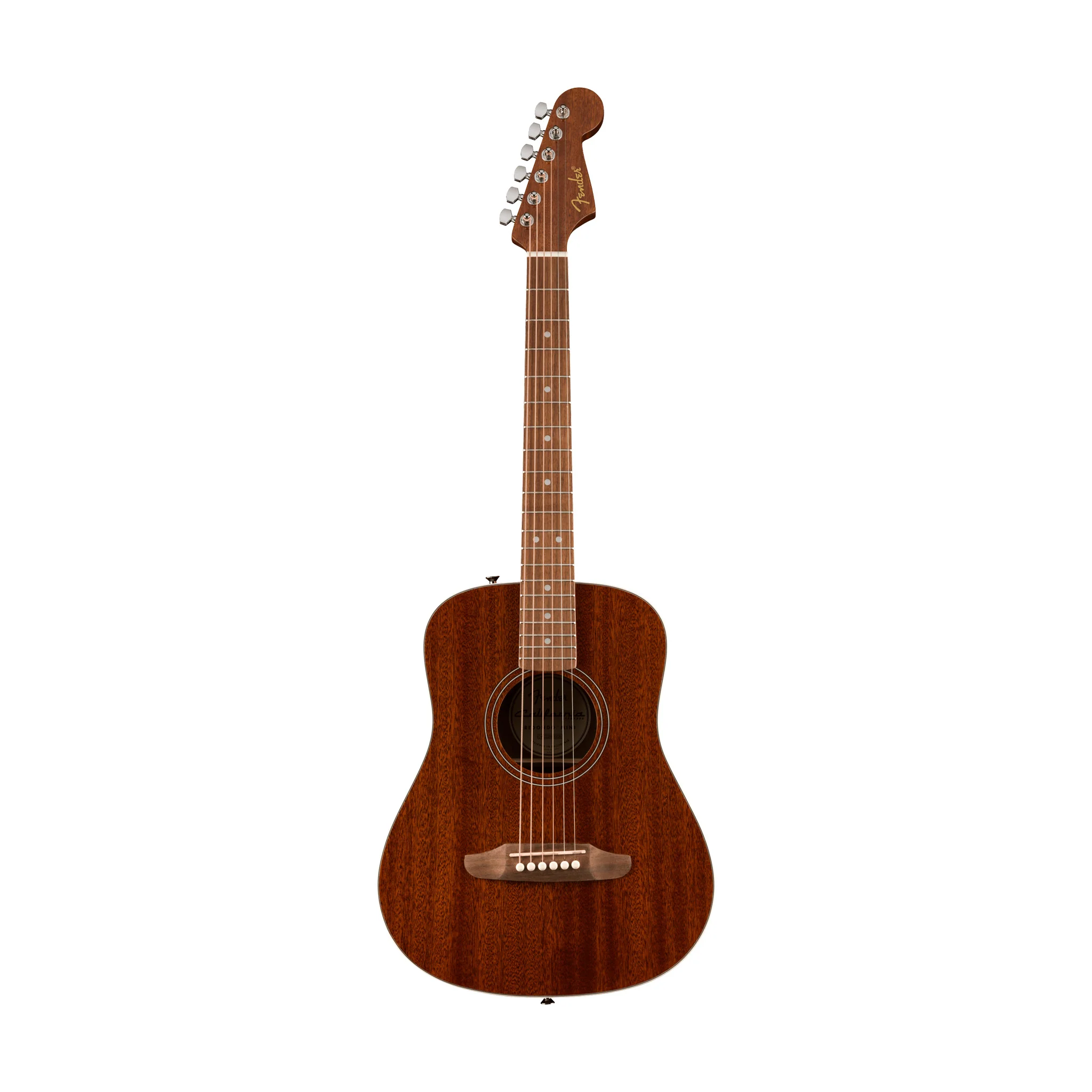 Fender California Standard Redondo Mini Guitar w/Bag, Natural