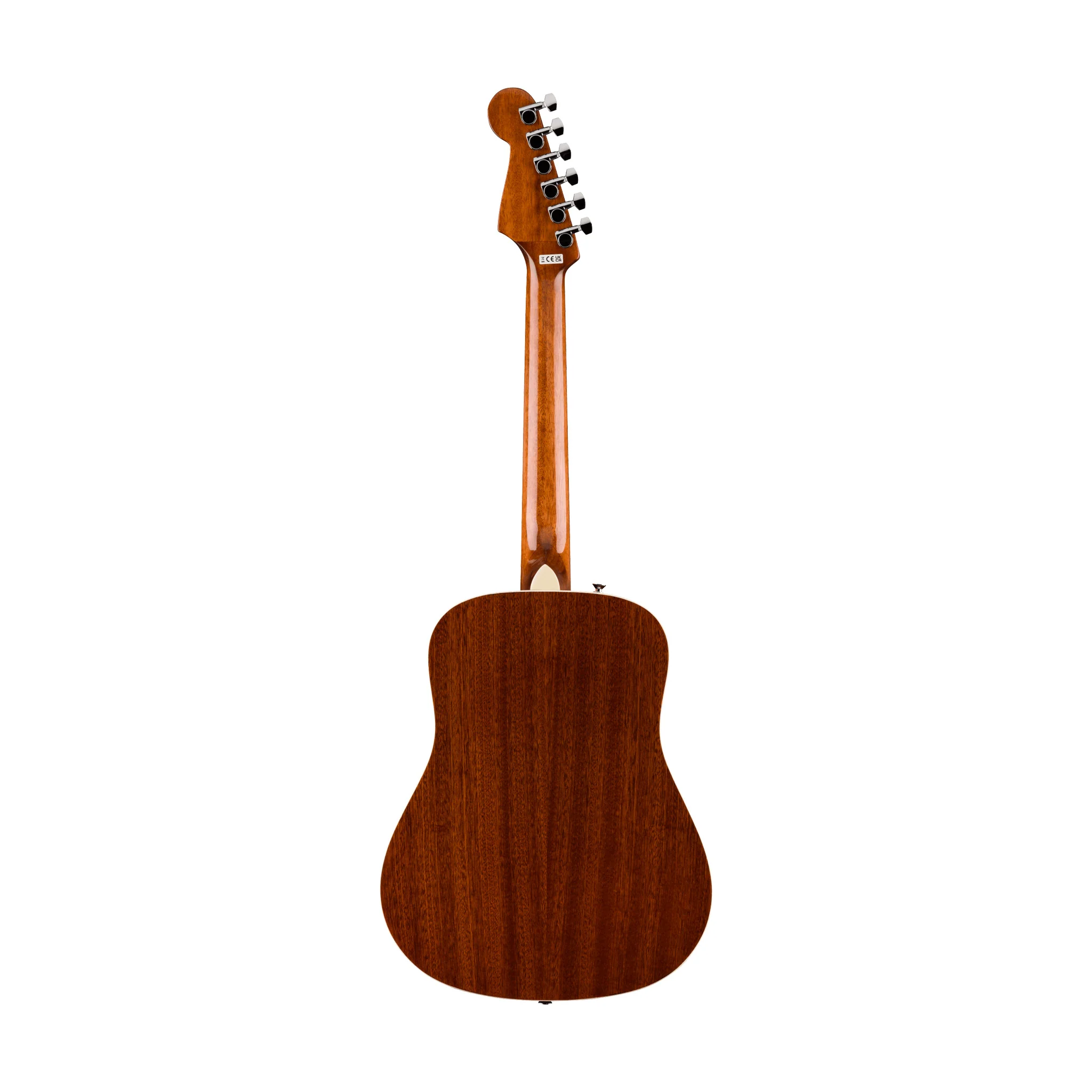 Fender California Standard Redondo Mini Guitar w/Bag, Natural - Image 2