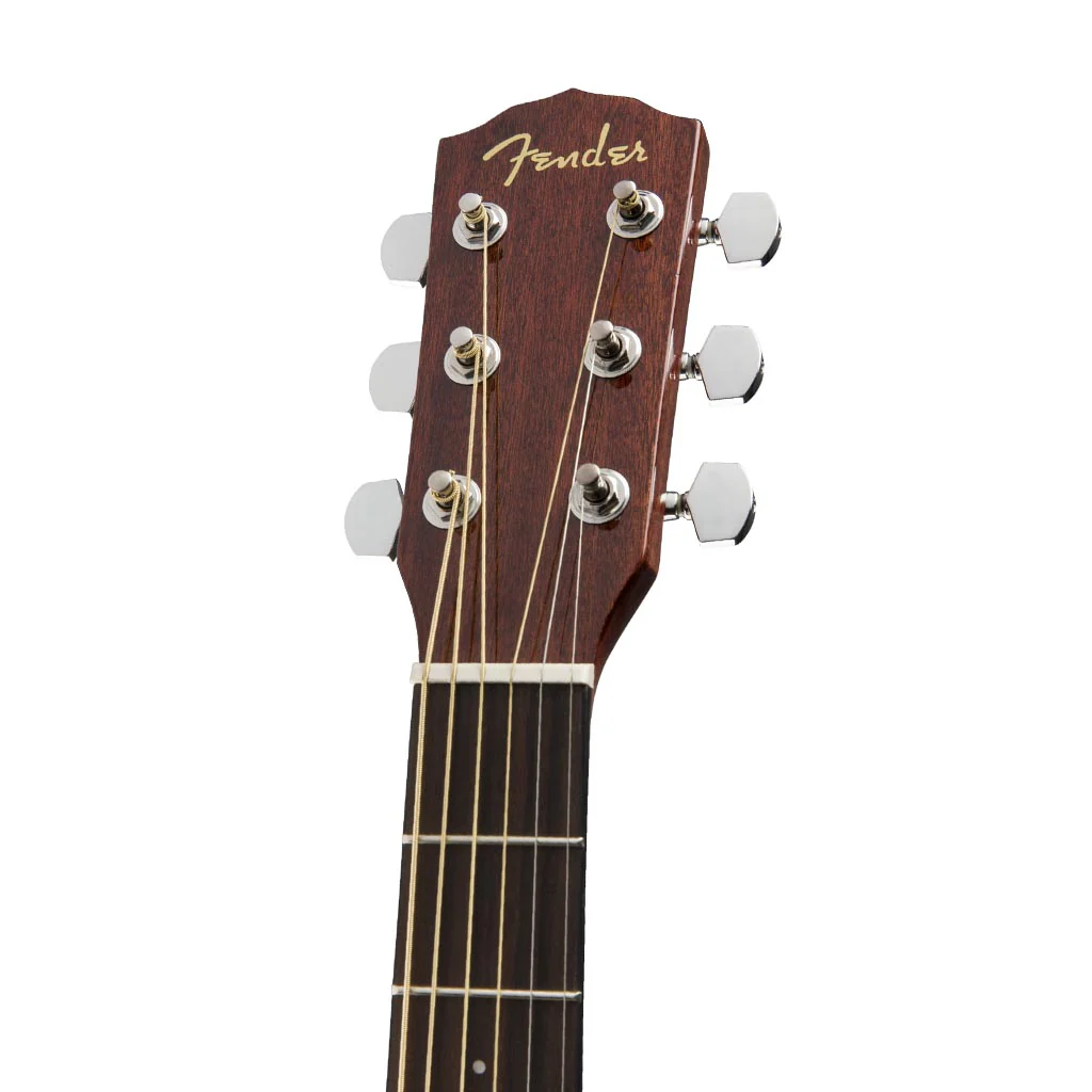 Fender CD-60SCE Dreadnought Acoustic Guitar, Walnut FB, Natural - Image 4