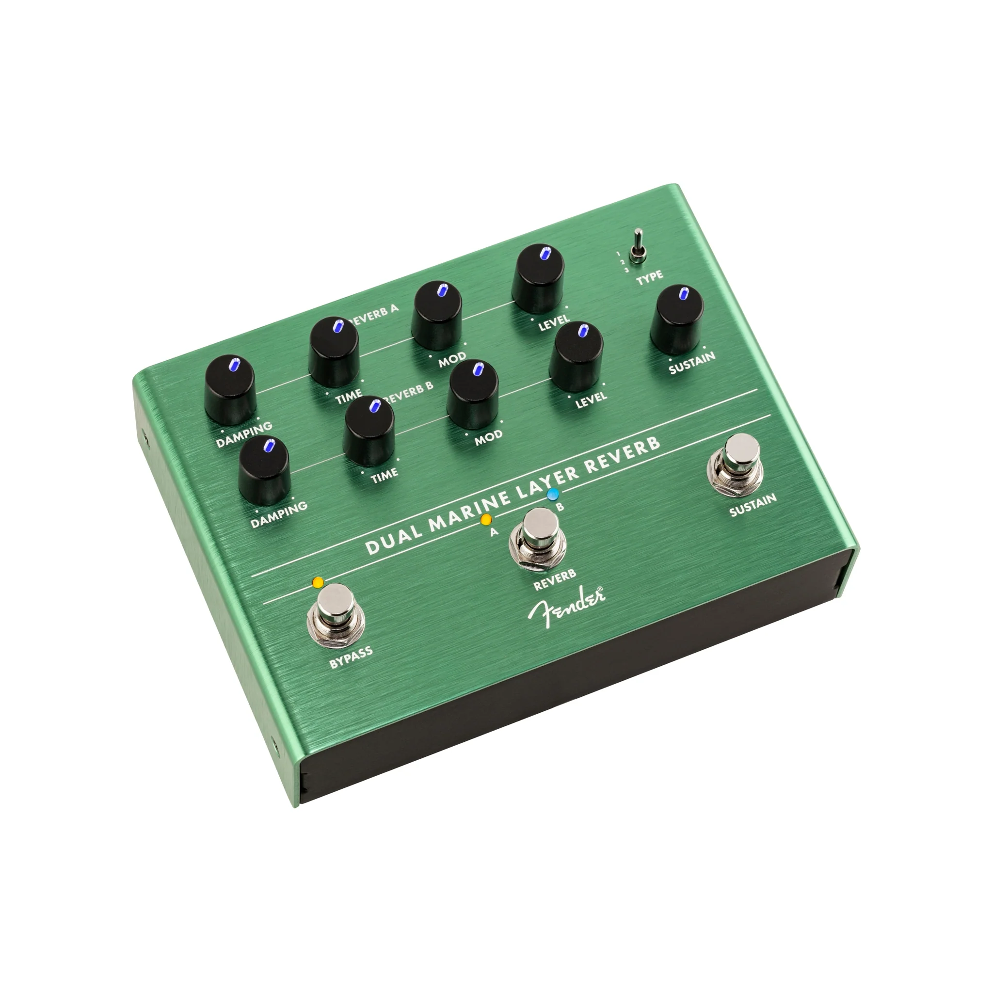 Fender Dual Marine Layer Reverb Guitar Effects Pedal - Image 2