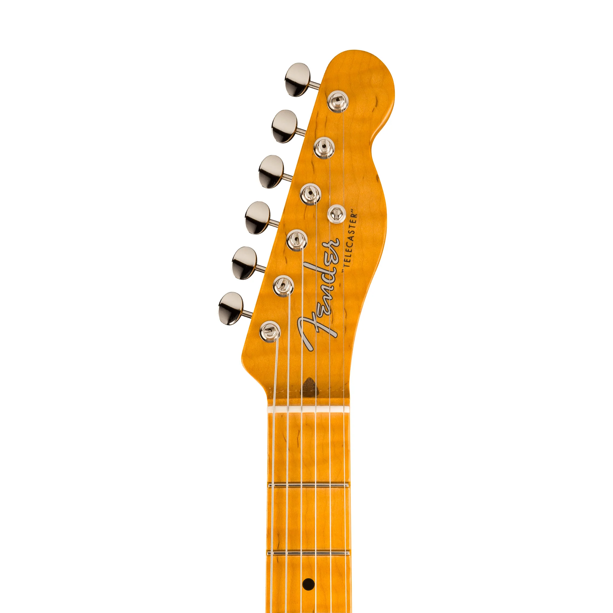 Fender FSR American Vintage II 51 Telecaster Electric Guitar, Maple FB, Black - Image 5