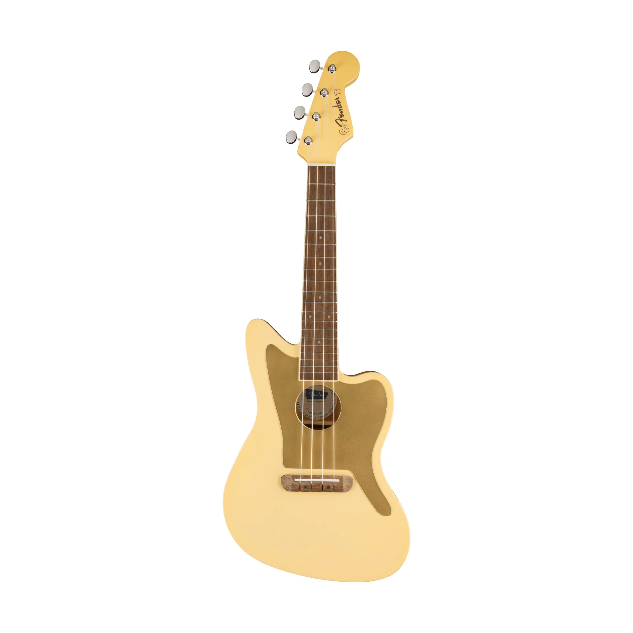Fender FSR Fullerton Jazzmaster Ukulele, Vintage White