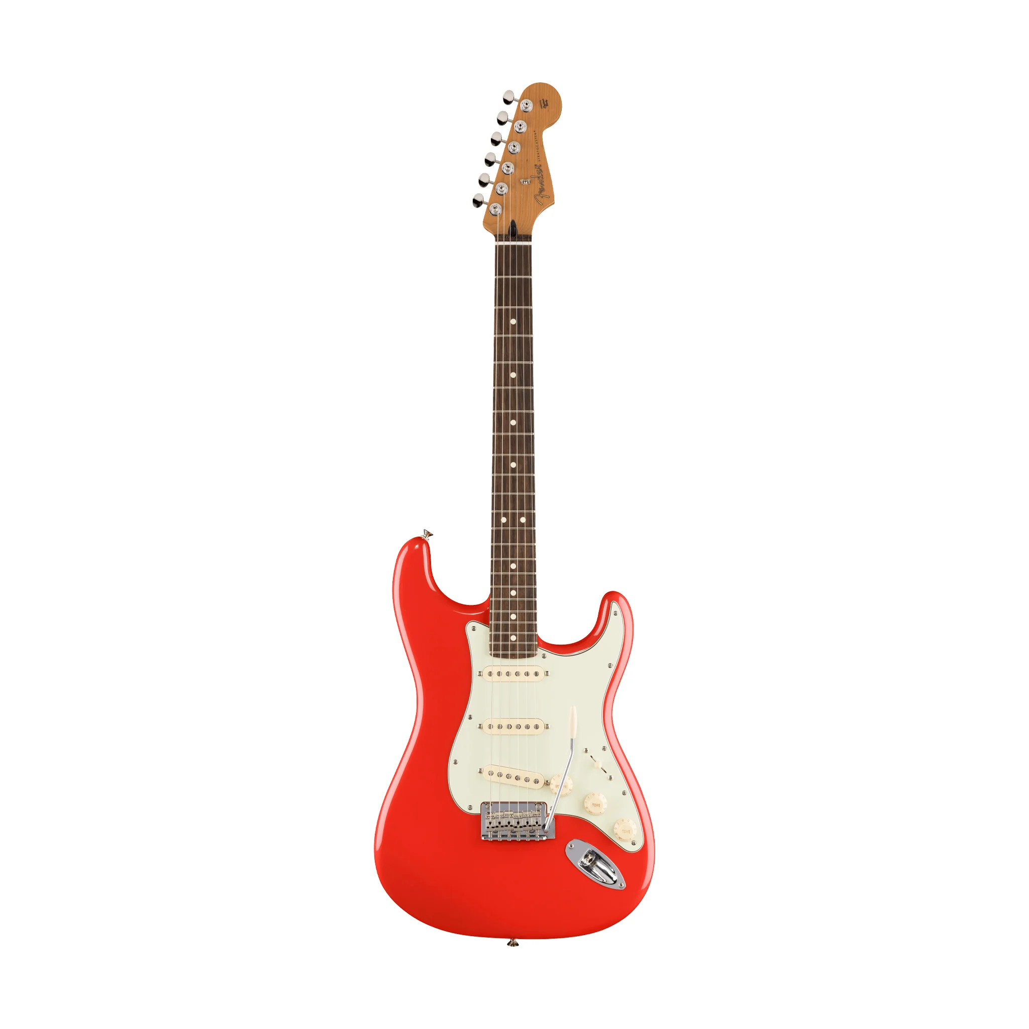 Fender FSR Player II Stratocaster Electric Guitar, RW FB, Fiesta Red