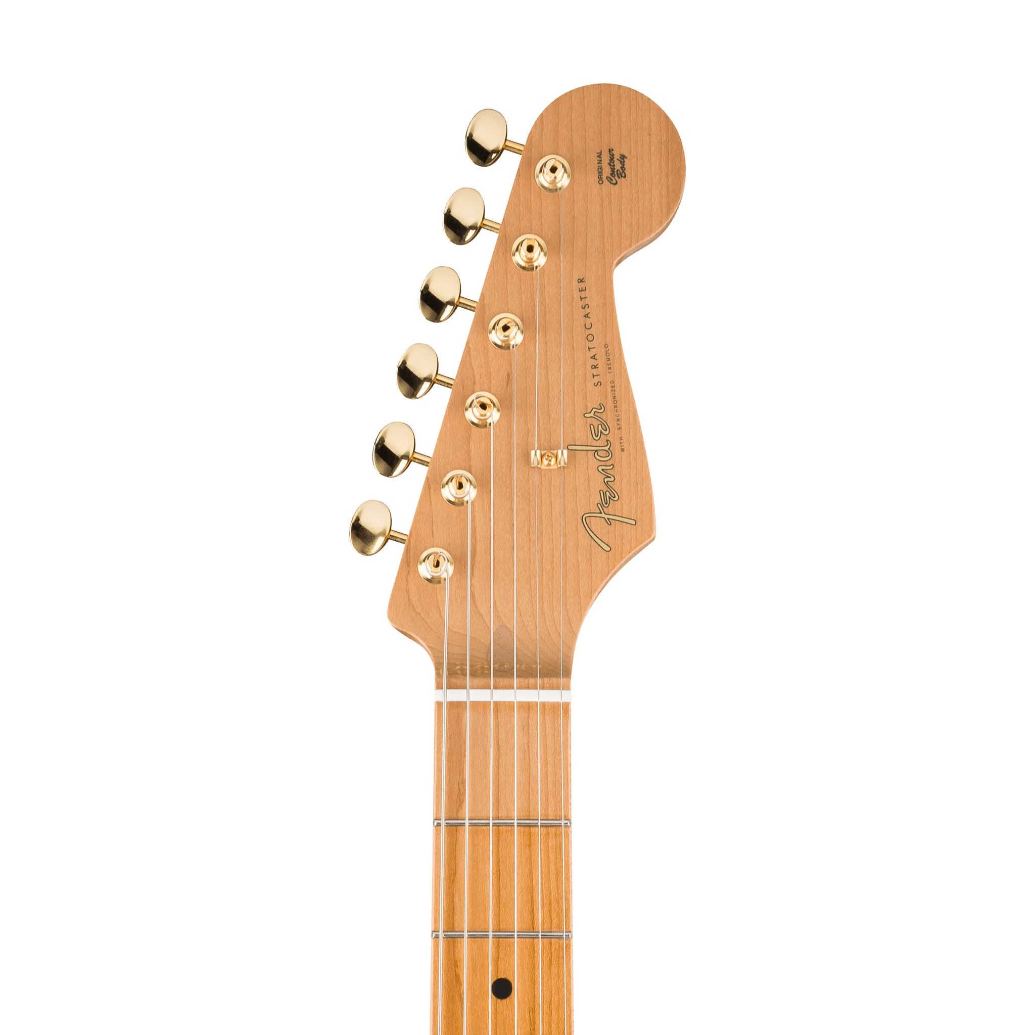 Fender FSR Vintera II 50s Stratocaster Electric Guitar, Maple FB, White Blonde w/Gold Hardware - Image 5