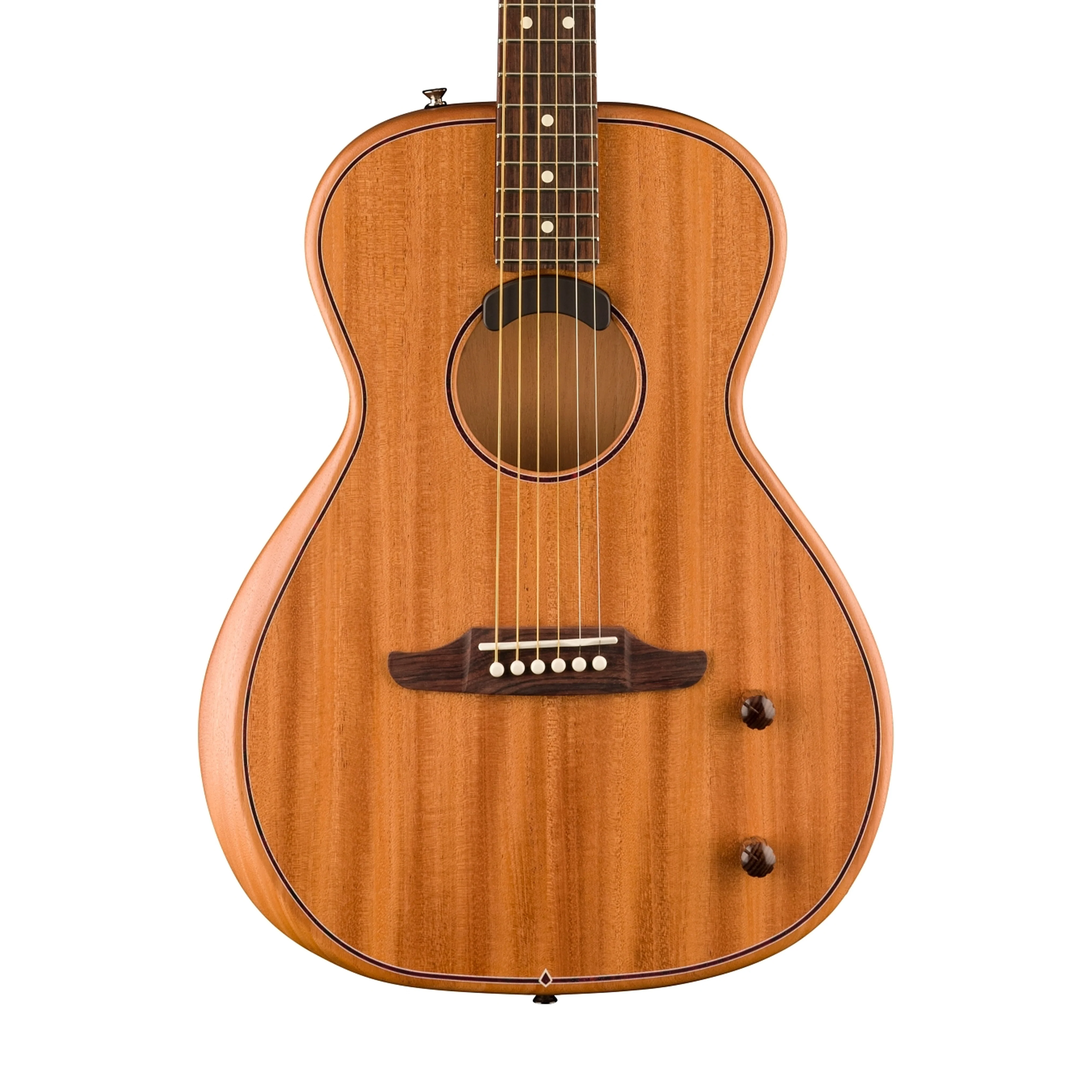 Fender Highway Series Parlor Acoustic Guitar w/Bag, RW FB, Mahogany - Image 4