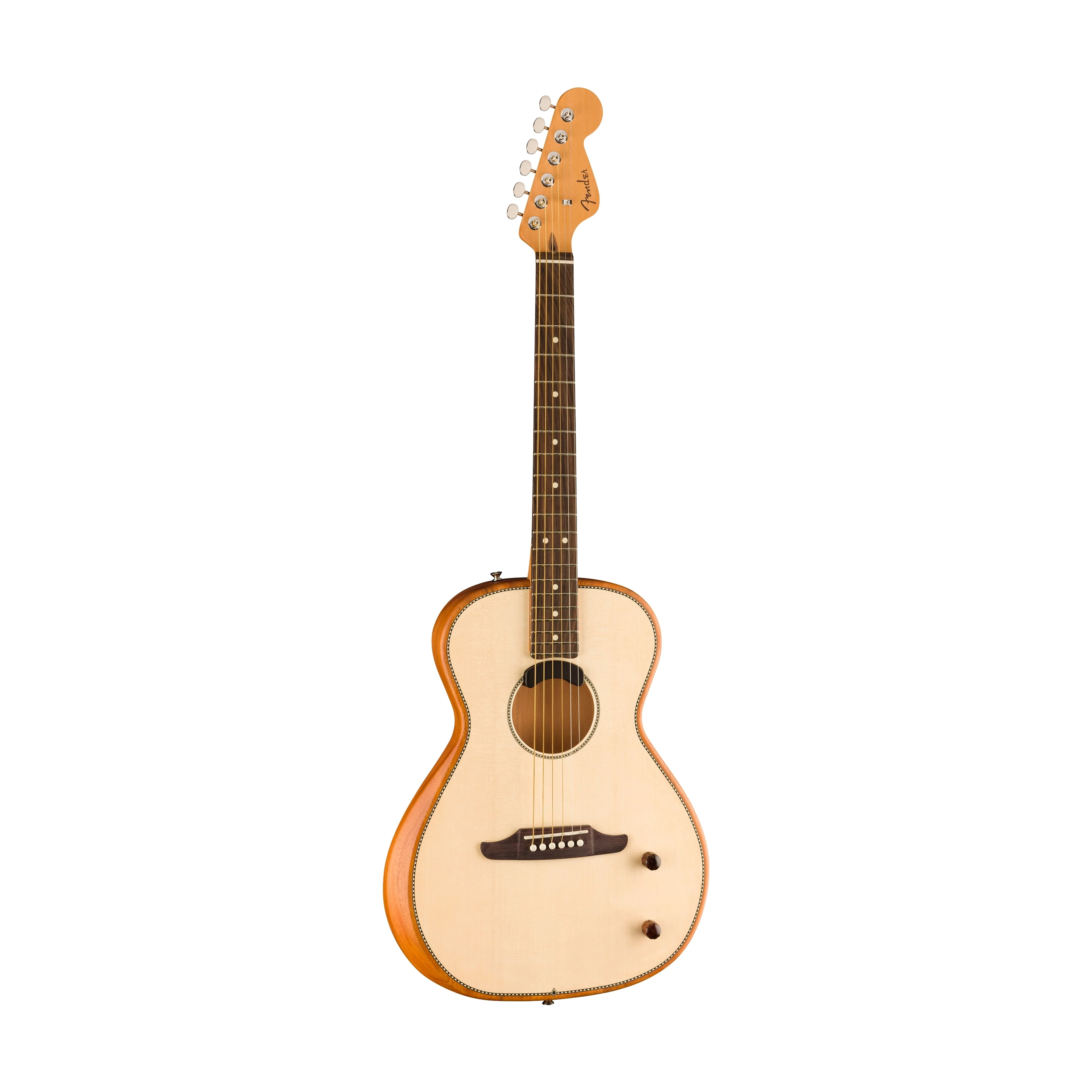 Fender Highway Series Parlor Acoustic Guitar w/Bag, RW FB, Natural - Image 3