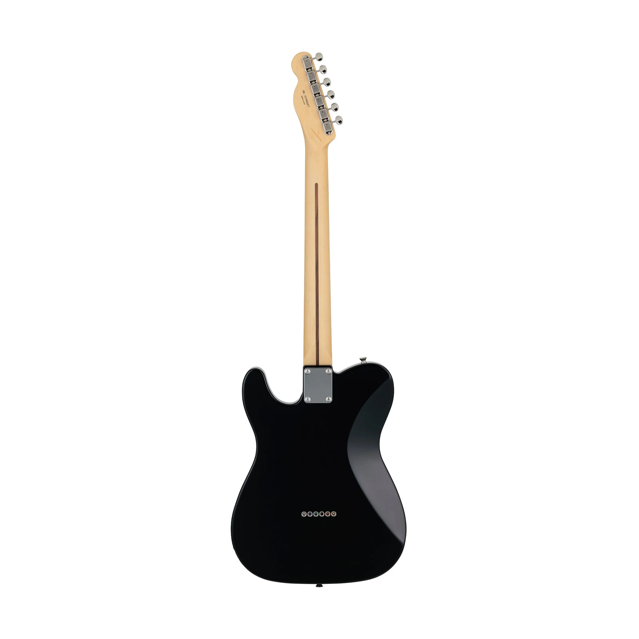 Fender Japan Hybrid II Telecaster SH Electric Guitar, RW FB, Black - Image 2