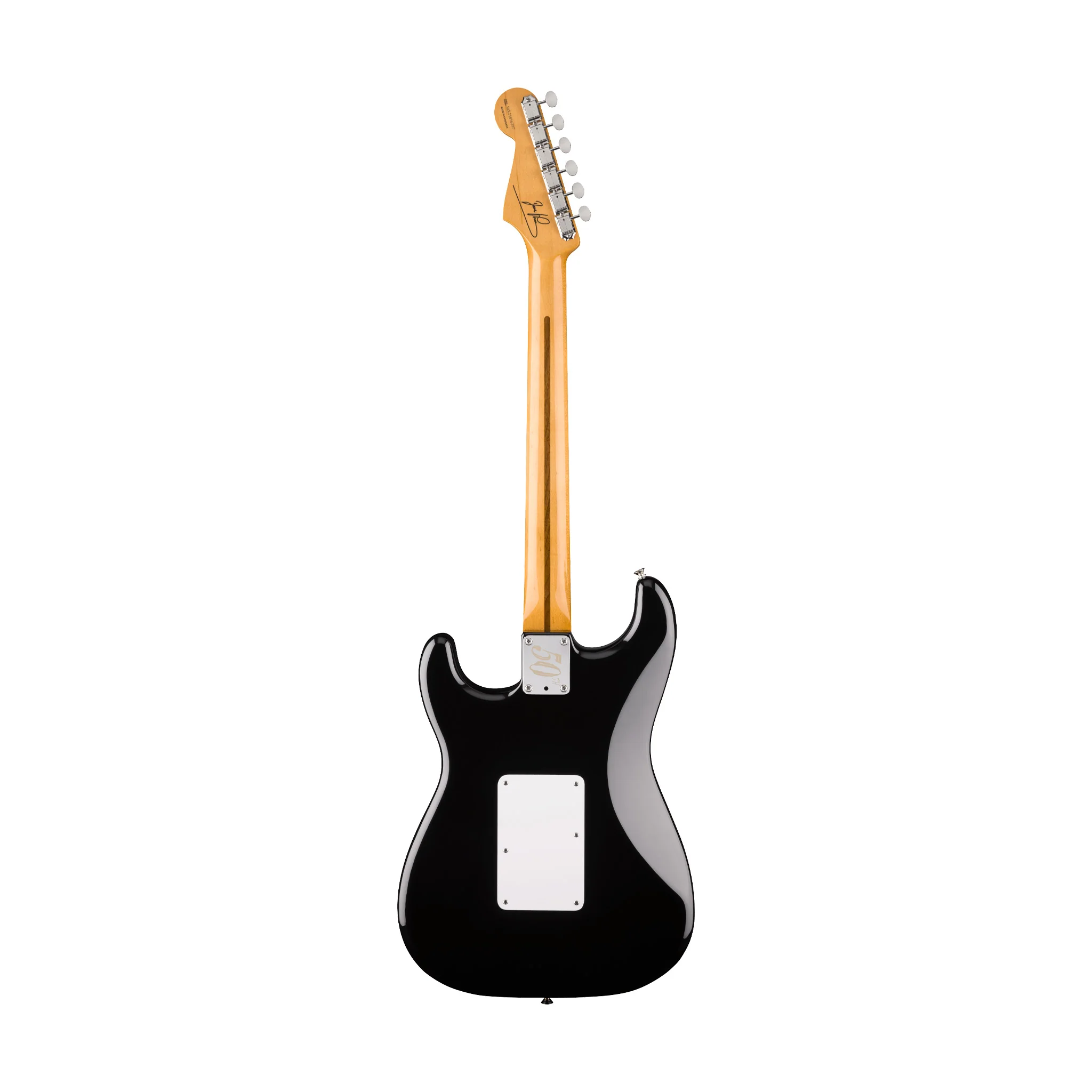 Fender Limited Edition 50th Anniversary Dave Murray Stratocaster Electric Guitar, RW FB, Black - Image 2