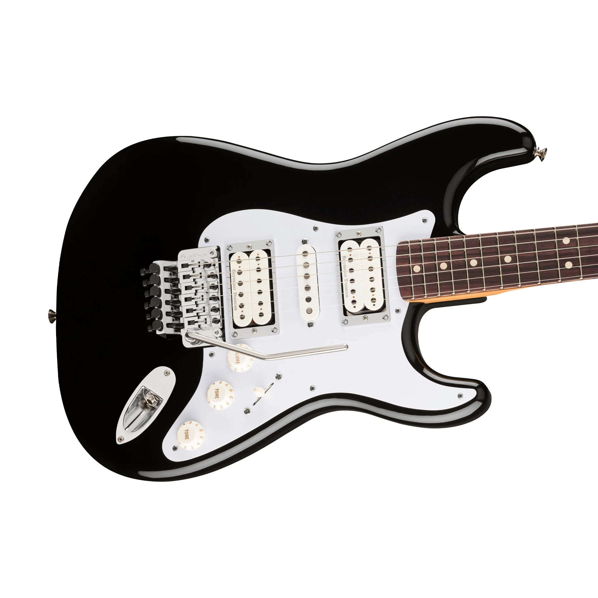 Fender Limited Edition 50th Anniversary Dave Murray Stratocaster Electric Guitar, RW FB, Black - Image 5