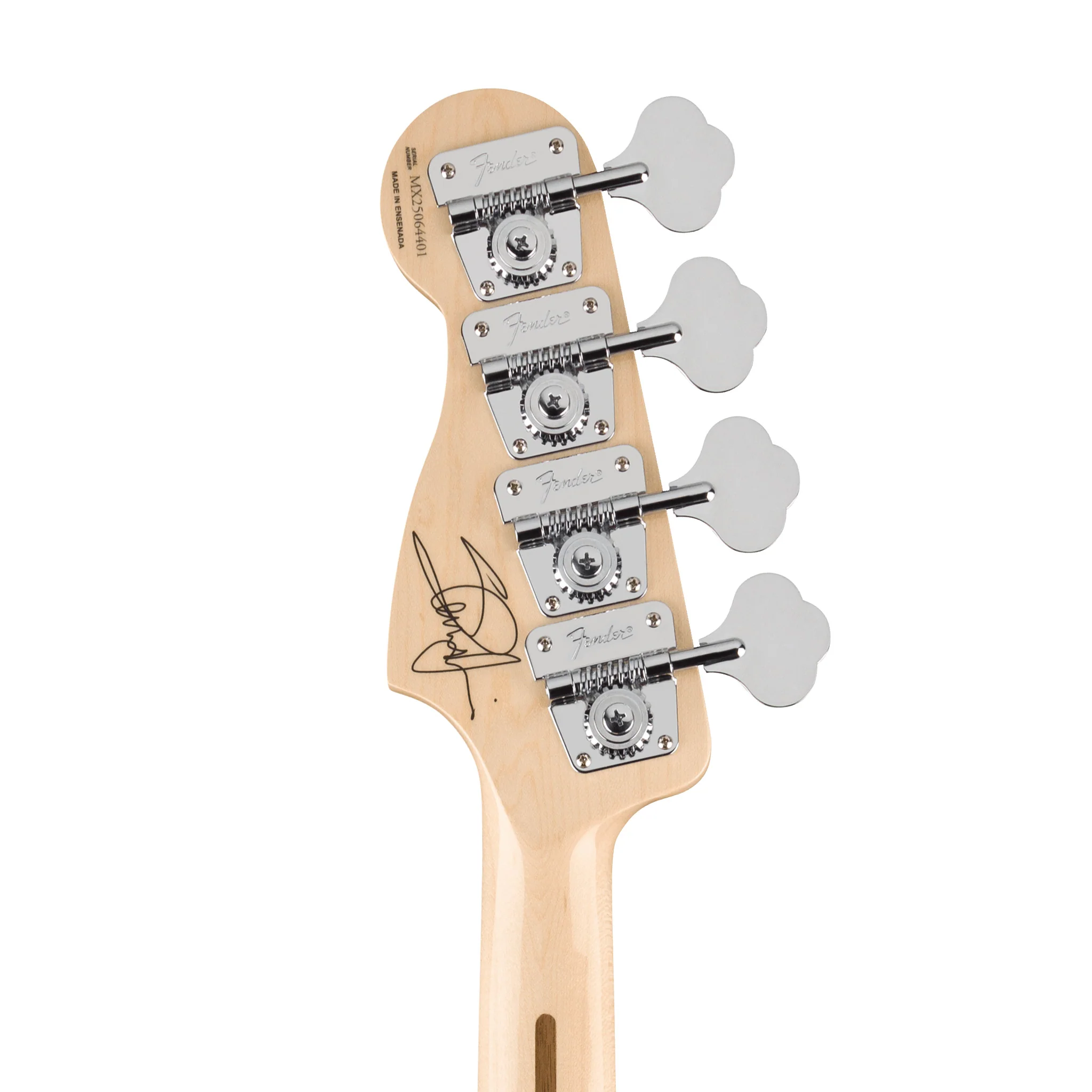 Fender Limited Edition 50th Anniversary Steve Harris Precision Bass Guitar, Maple FB, Satin Black - Image 7