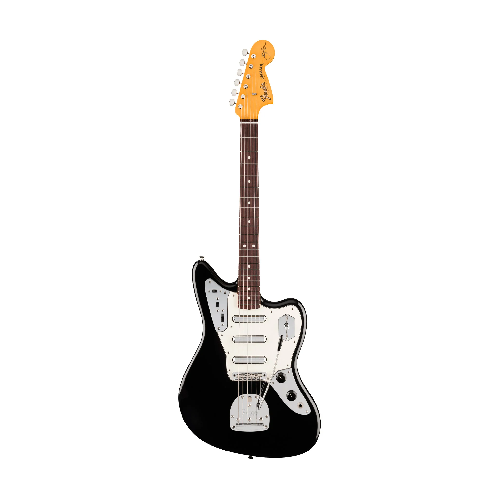 Fender Limited Edition Johnny Marr Special Jaguar Electric Guitar, RW FB, Black