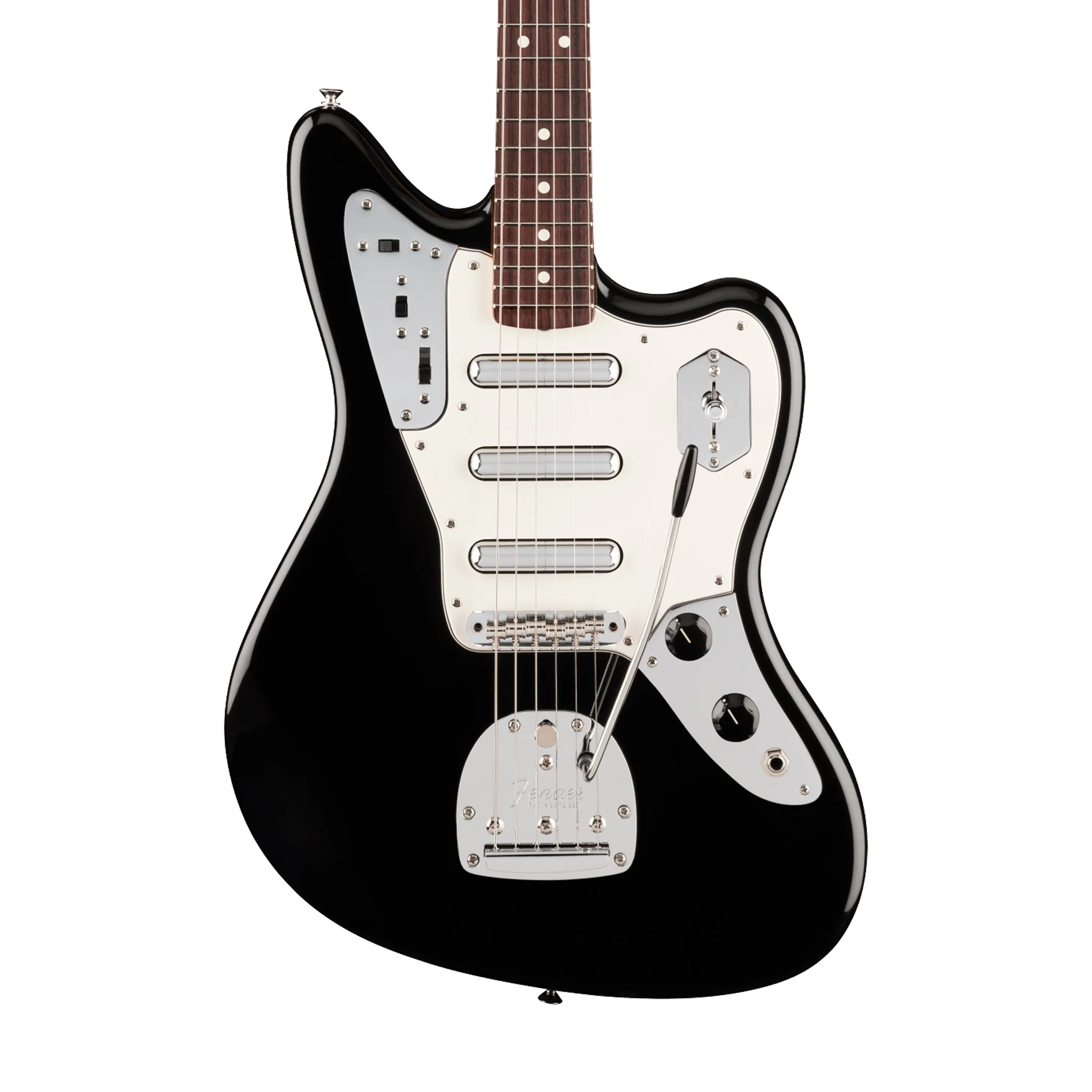 Fender Limited Edition Johnny Marr Special Jaguar Electric Guitar, RW FB, Black - Image 3