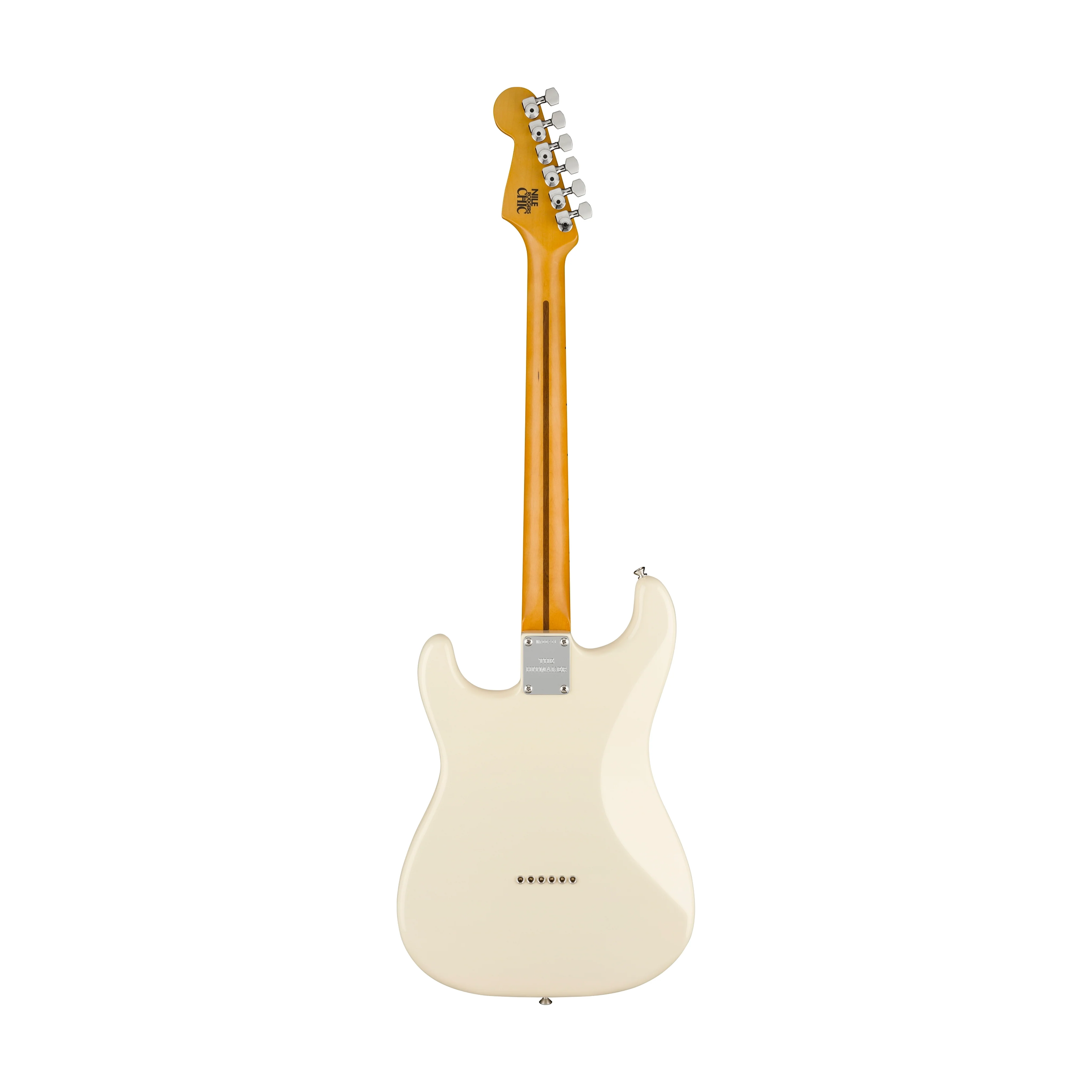 Fender Nile Rodgers Stratocaster Electric Guitar, Olympic White - Image 2