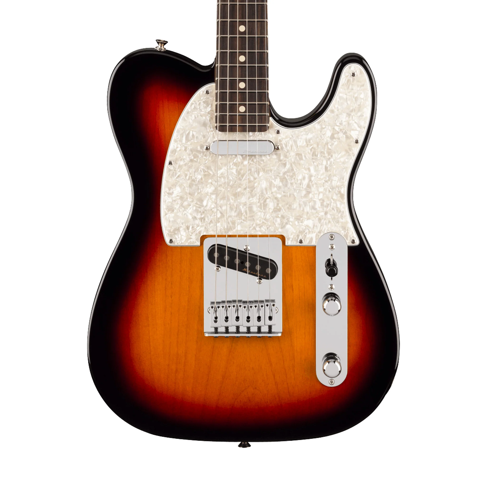 Fender Player II Modified Telecaster Electric Guitar, RW FB, 3 Tone Sunburst - Image 3