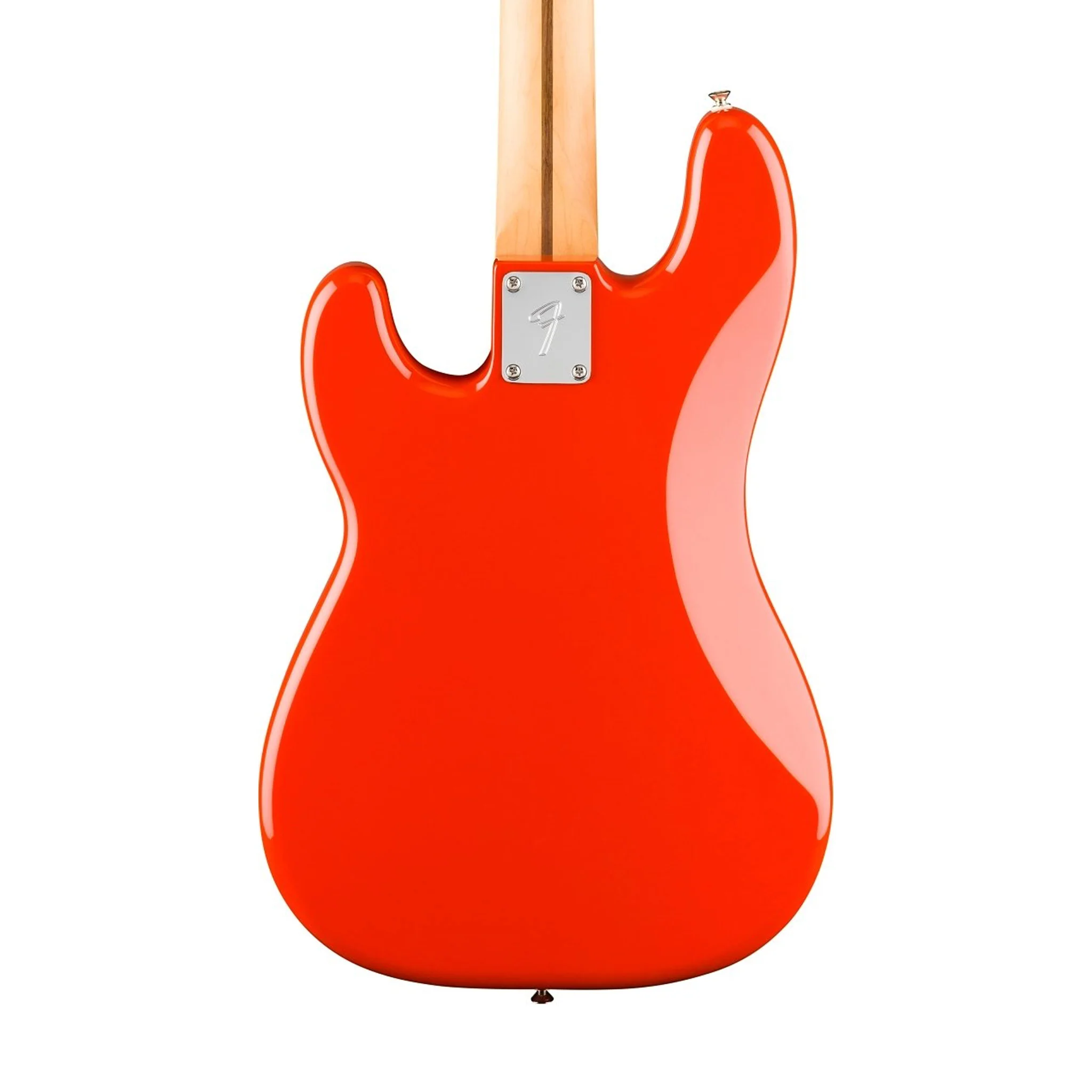 Fender Player II Precision Bass Guitar, RW FB, Coral Red - Image 4
