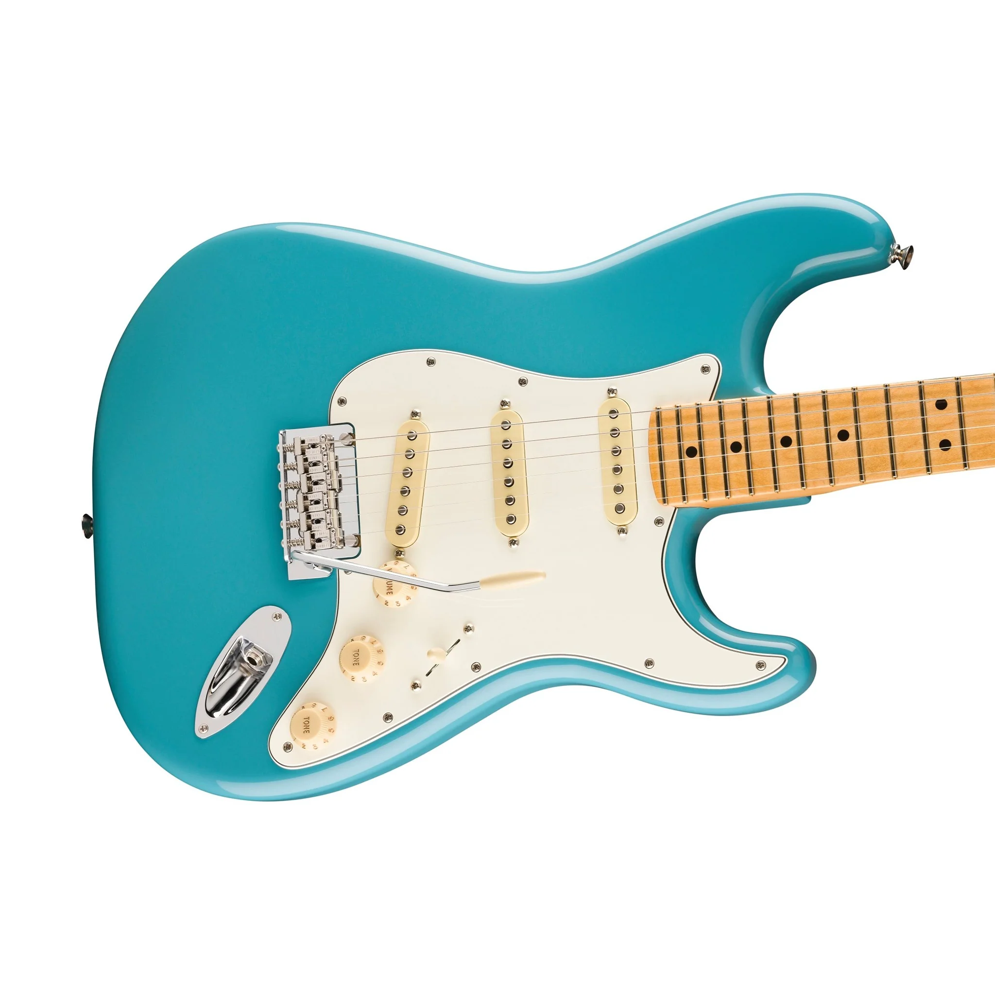 Fender Player II Stratocaster Electric Guitar, Maple FB, Aquatone Blue - Image 5